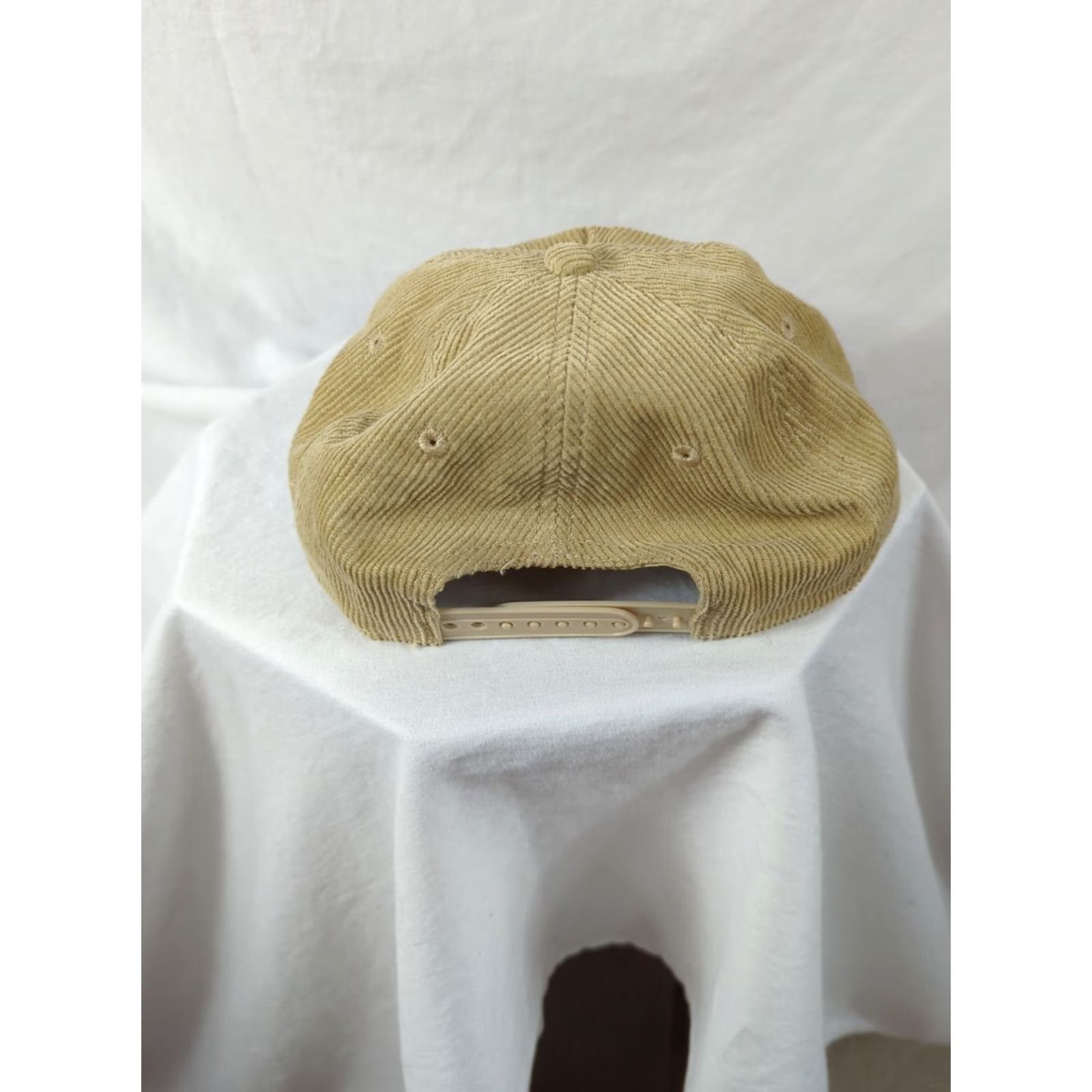 Mad Engine VINTAGE Coors beer Corduroy Relaxed Fit Men's Trucker Snapback Cap Hat Beige NWOT Size ONE SIZE - 3 Thumbnail