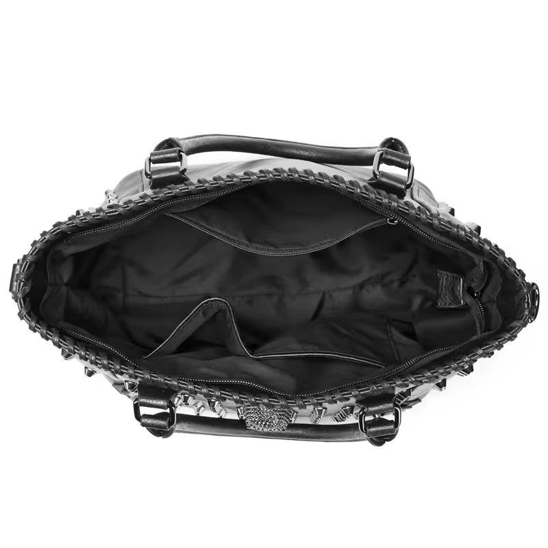 Other Y2K Punk Skull Rivet Leather Crossbody Bag Size ONE SIZE - 12 Thumbnail