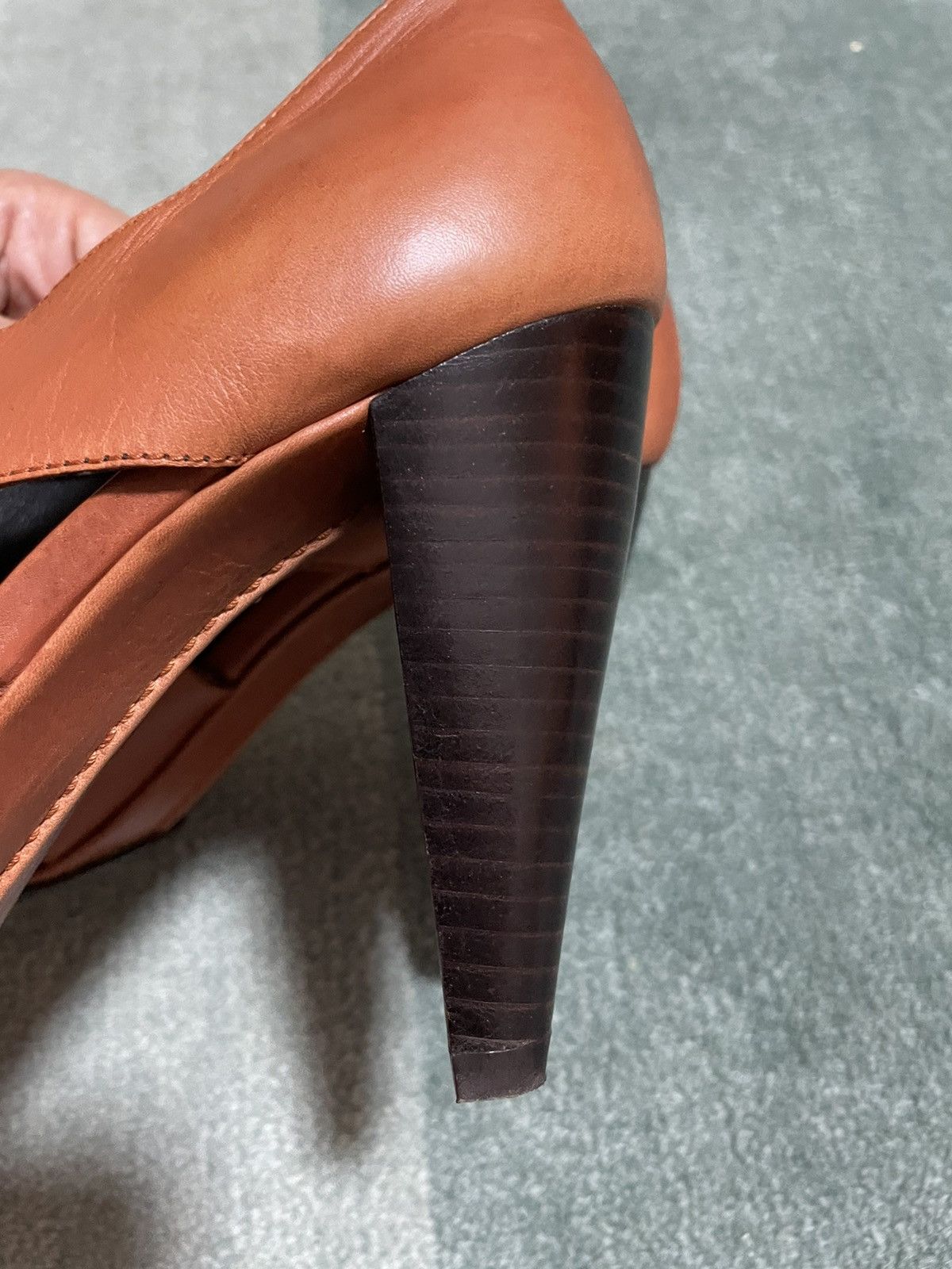 Vanessa Bruno vanessa bruno leather heeled sandals Size US 8 / IT 38 - 5 Thumbnail