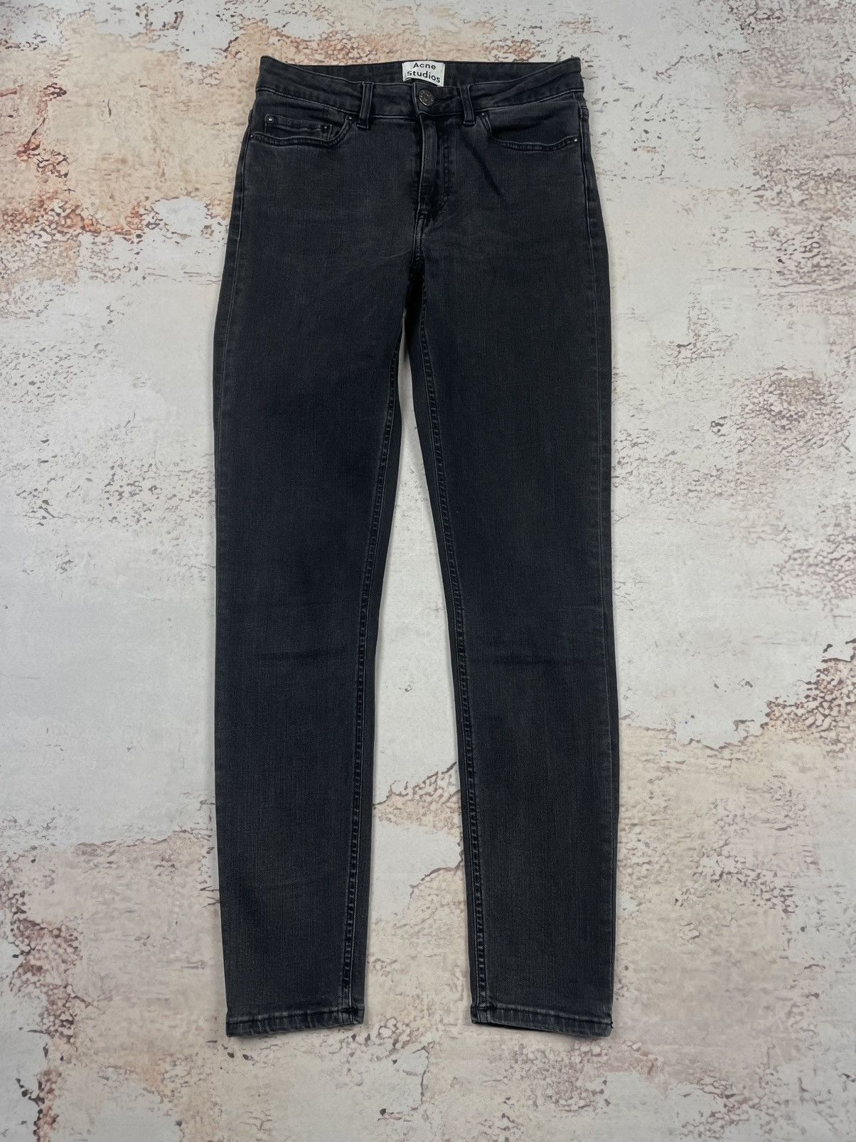 Acne Studios Acne Studios W26 L32 Skin 5 Used Black Slim Fit (Womens) EGV Size 26" / US 2 / IT 38 - 1 Thumbnail