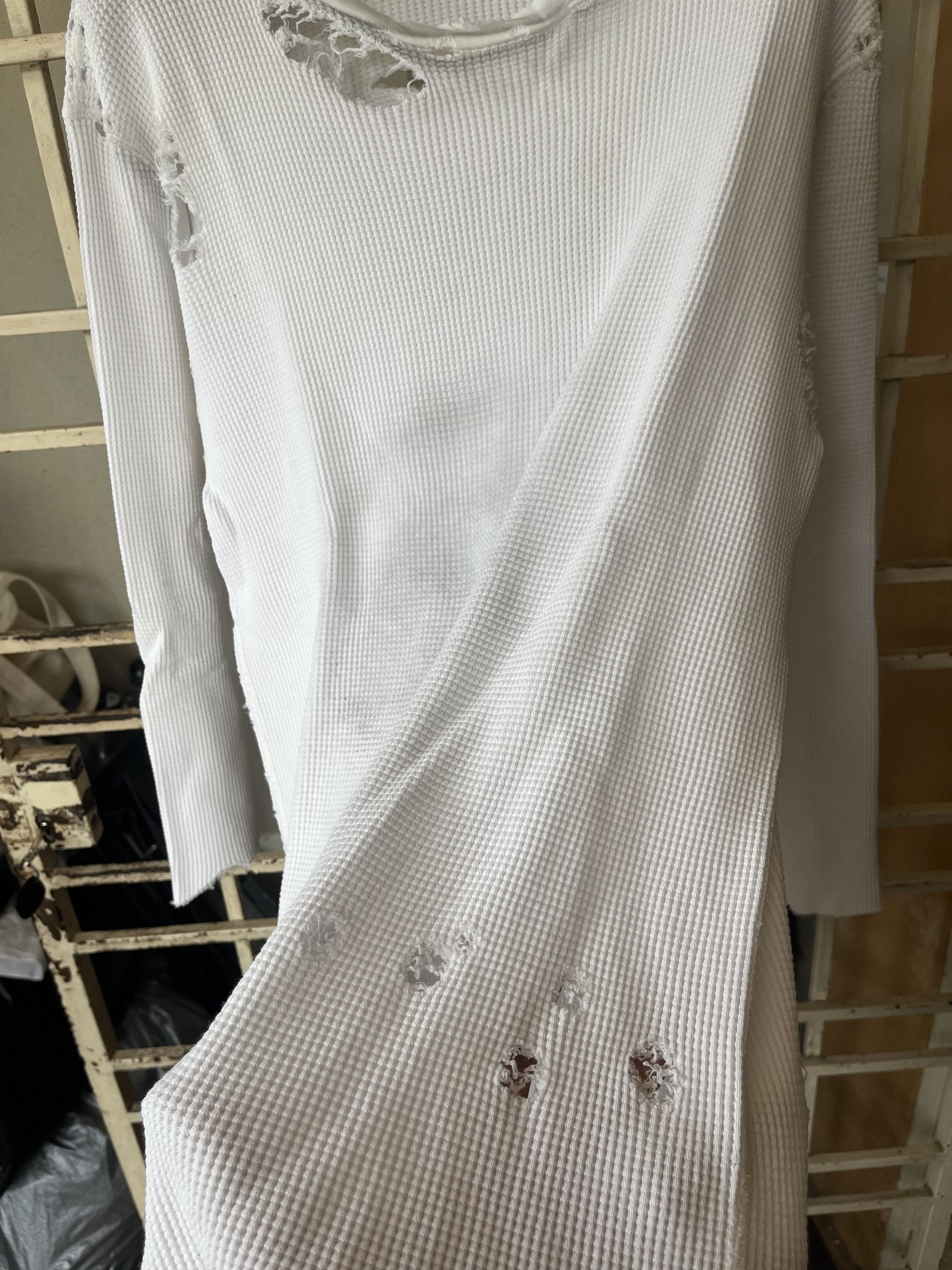 Number (N)ine Number (N)ine Destroyed Tee - SS02 “Modern Age” Size US M / EU 48-50 / 2 - 9 Thumbnail