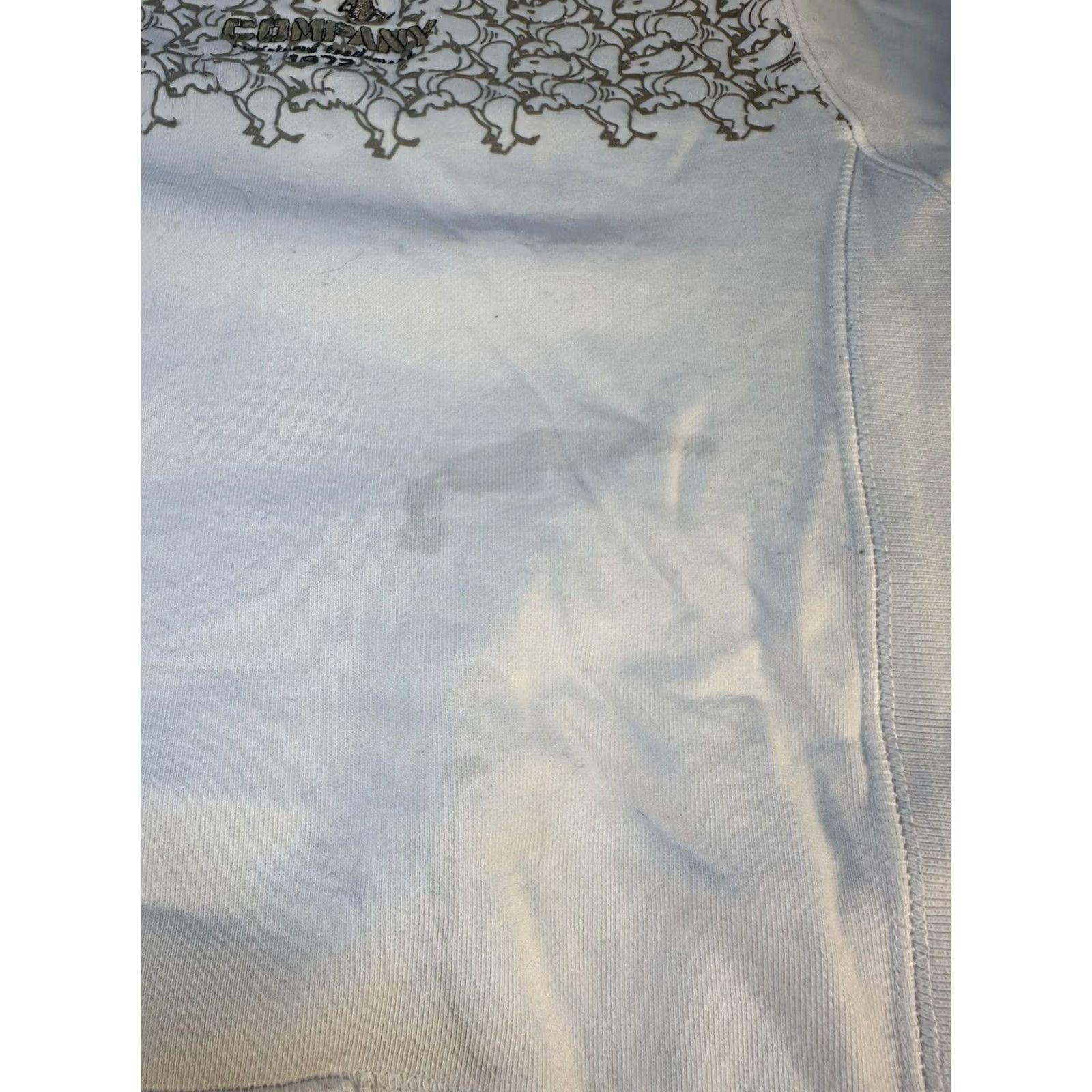 Vintage Y2K Ecko Unltd Hoodie Art of Progress 1972 Rhino L Ivory Mens Zip Pullover Vintage Size US L / EU 52-54 / 3 - 8 Thumbnail