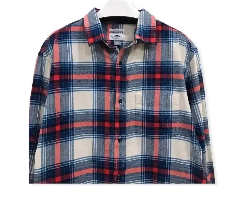 Flannel Old Navy Plaid Tartan Flannel Shirt Size US M / EU 48-50 / 2 - 2 Thumbnail