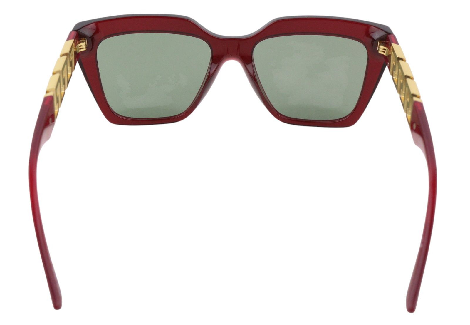 Versace 4418 OS Red Tinted Gold Tone Details 84807 Size ONE SIZE - 5 Thumbnail