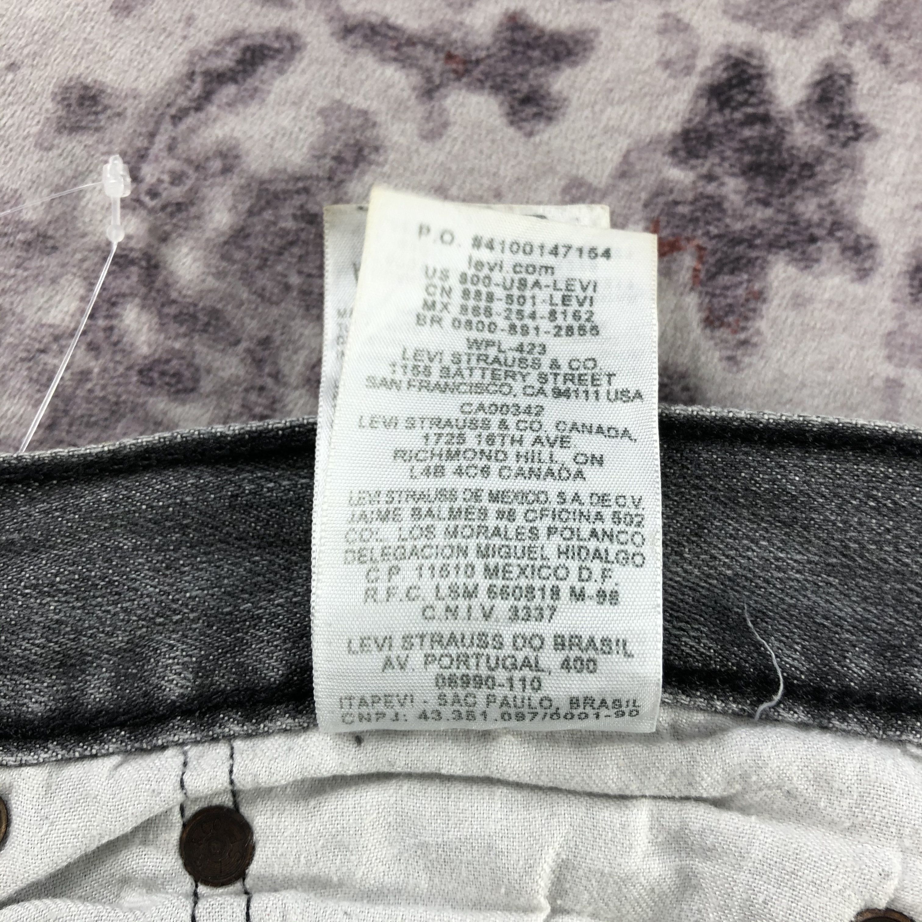 Levi's × Vintage Vintage Faded Black Levis 501 Jeans-JM2907 Size US 38 / EU 54 - 11 Thumbnail