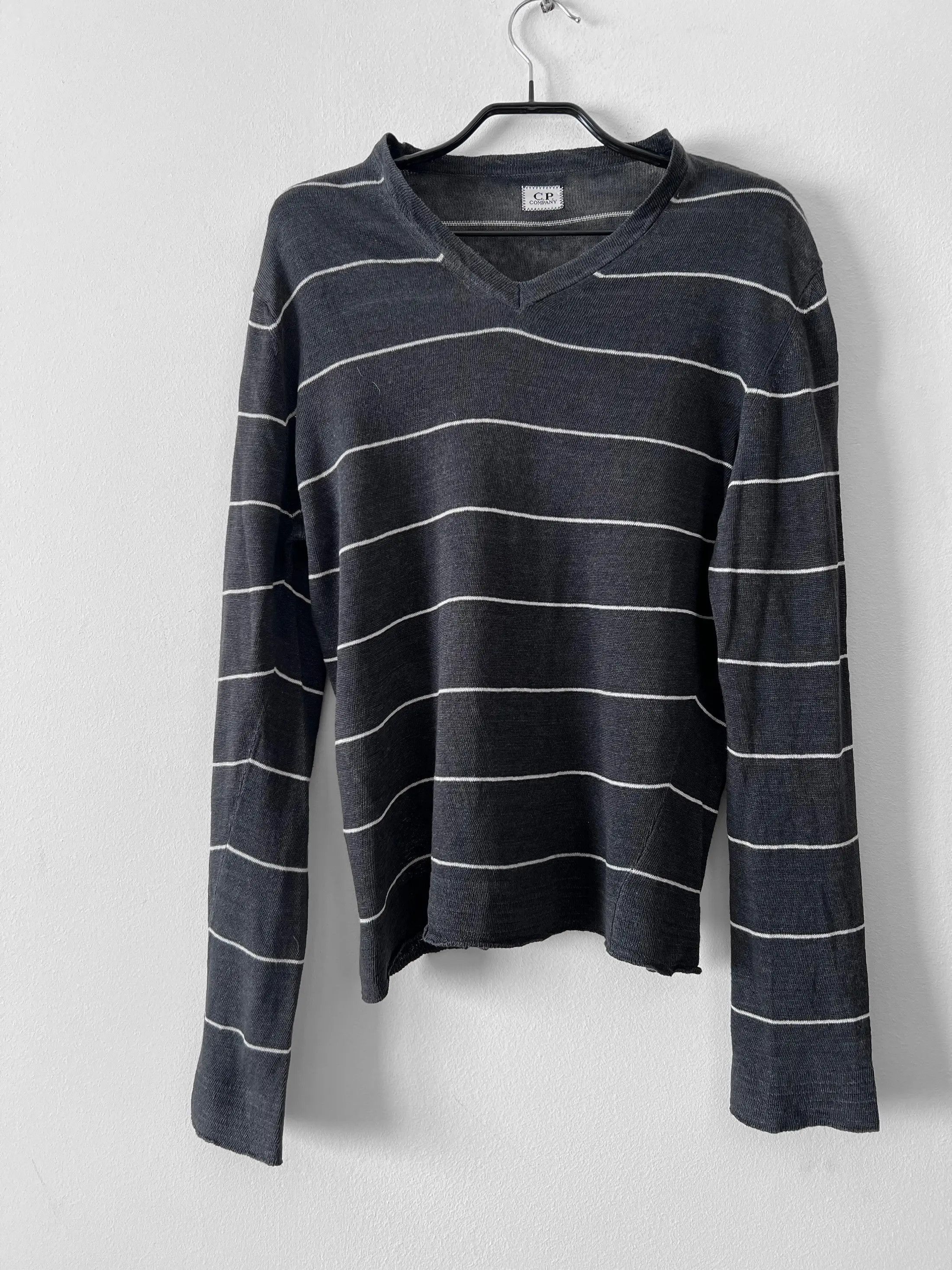 C.P. Company Sweatshirt Stripped Linen Size US M / EU 48-50 / 2 - 4 Thumbnail
