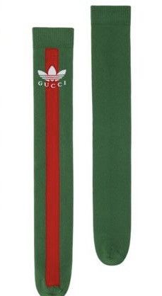Adidas × Gucci ?LIMITED? Adidas x Gucci Long Cotton Web Socks 