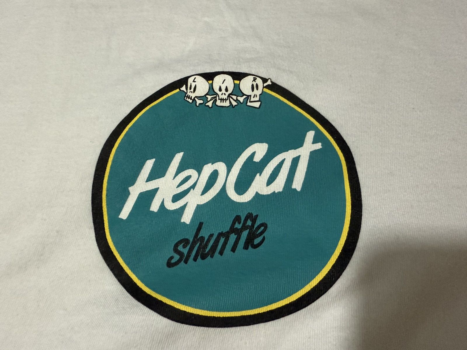 Vintage VTG 90s LetitRide Cafe Racer Rockabilly T Shirt Size US L / EU 52-54 / 3 - 6 Thumbnail