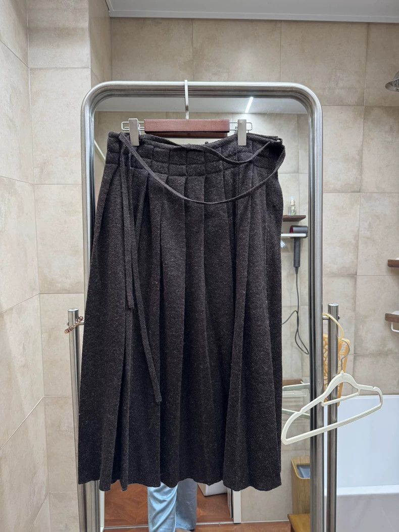 Y's Y's size os Wool skirt Size 25" / US 0 / IT 36 - 1 Thumbnail