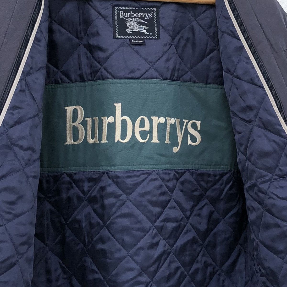 Burberry Vintage Burberrys Lined Embroidery Logo Bomber Jacket Size US M / EU 48-50 / 2 - 4 Thumbnail