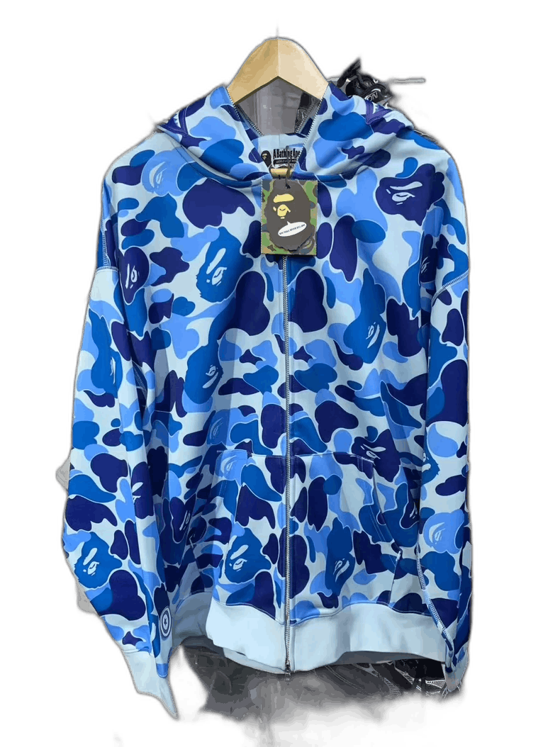 Bape BAPE Camo Shark Zip Hoodie for Men Size US XXL / EU 58 / 5 - 1 Thumbnail