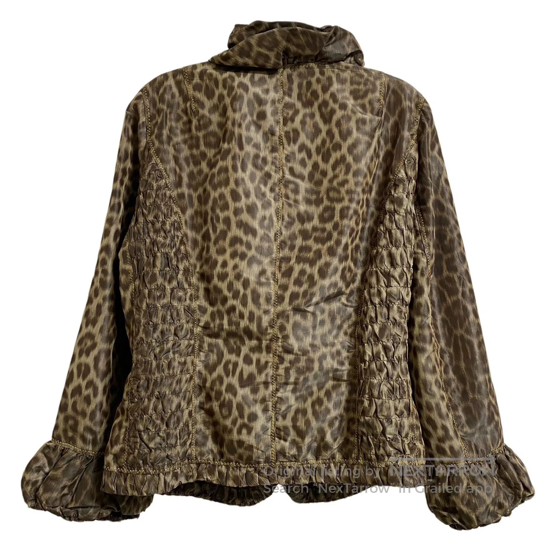 YITAI Italian Leopard Print Jacket. Size M / US 6-8 / IT 42-44 - 2 Thumbnail