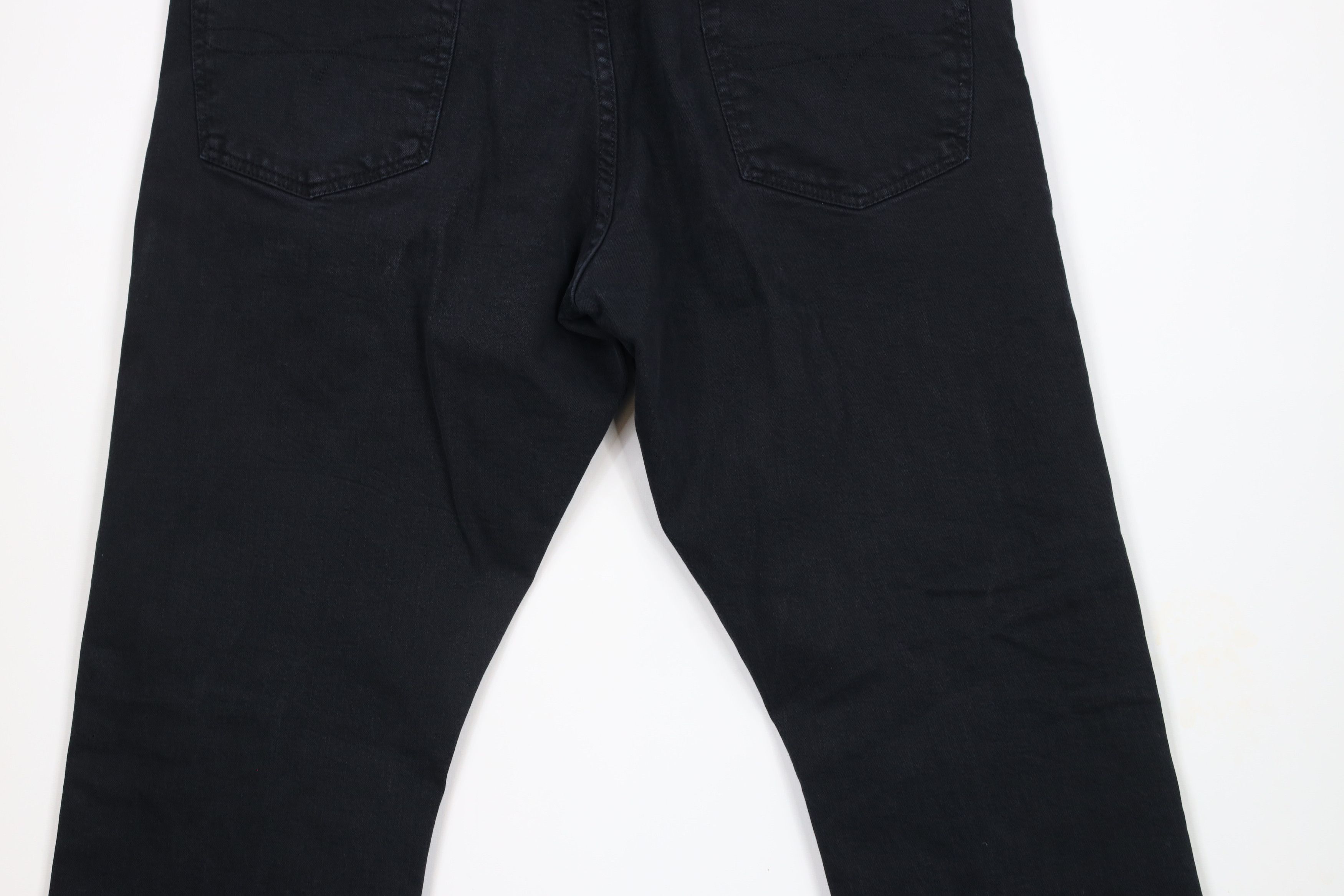 Ralph Lauren × Vintage Vintage Ralph Lauren Relaxed Straight Leg Jeans Black Size US 36 / EU 52 - 9 Thumbnail