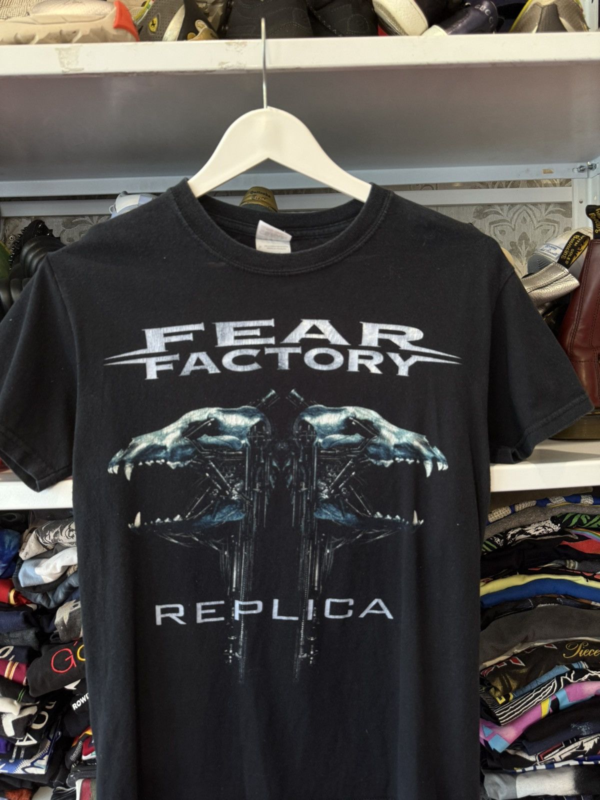 Band Tees Vintage Fear Factory Replica Rock T Shirt Y2K Size US S / EU 44-46 / 1 - 2 Thumbnail
