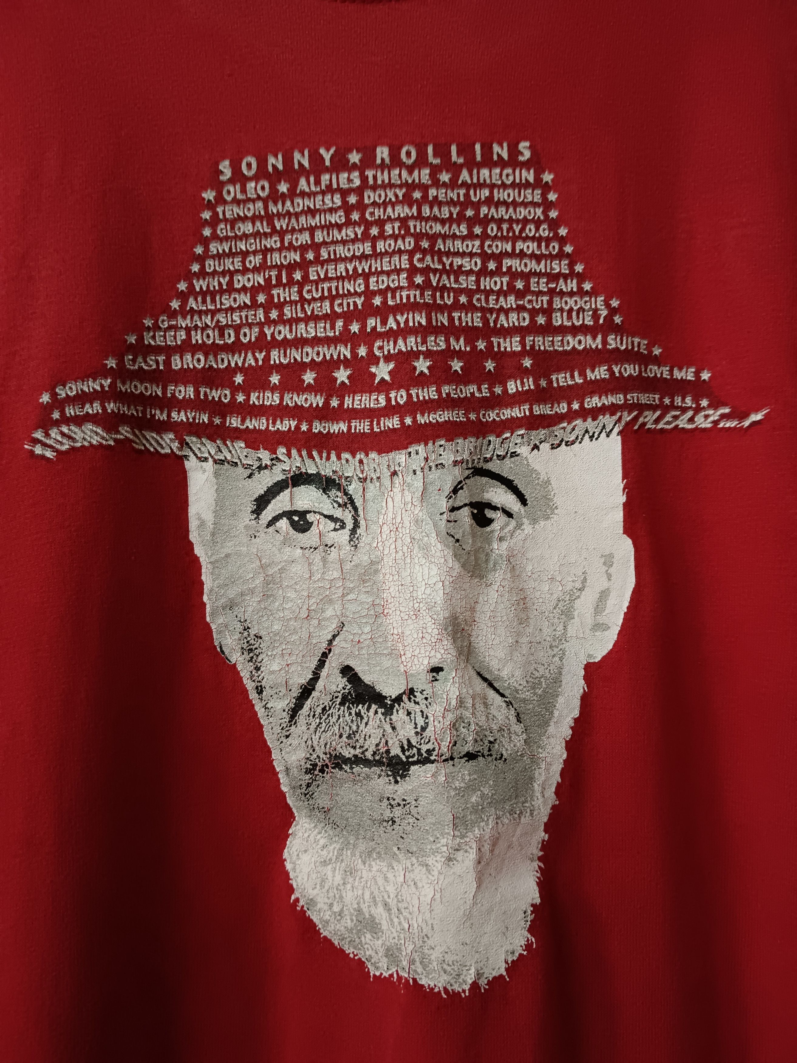 Band Tees American Saxophonist Sonny Rollin Colossus Tee Size US L / EU 52-54 / 3 - 11 Thumbnail