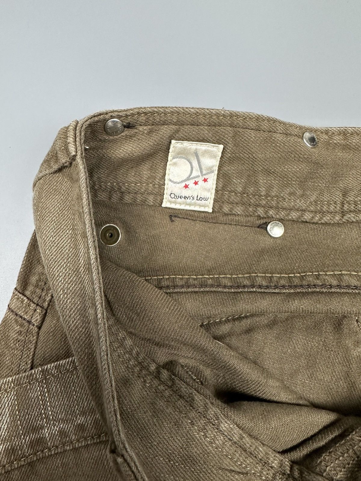 If Six Was Nine × Le Grande Bleu (L.G.B.) Vintage Japanese Queen’s Low Flare Jeans Size US 30 / EU 46 - 9 Thumbnail