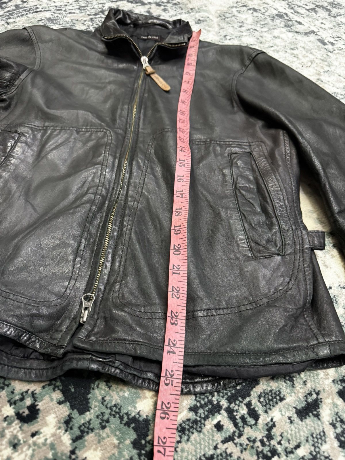 Sage De Cret SAGE DE CRET SHEEPSKIN LEATHER JACKET Size US M / EU 48-50 / 2 - 3 Thumbnail