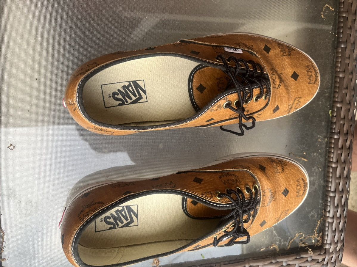 MCM × Vans Custom Made MCM Vans Size US 12 / EU 45 - 6 Thumbnail