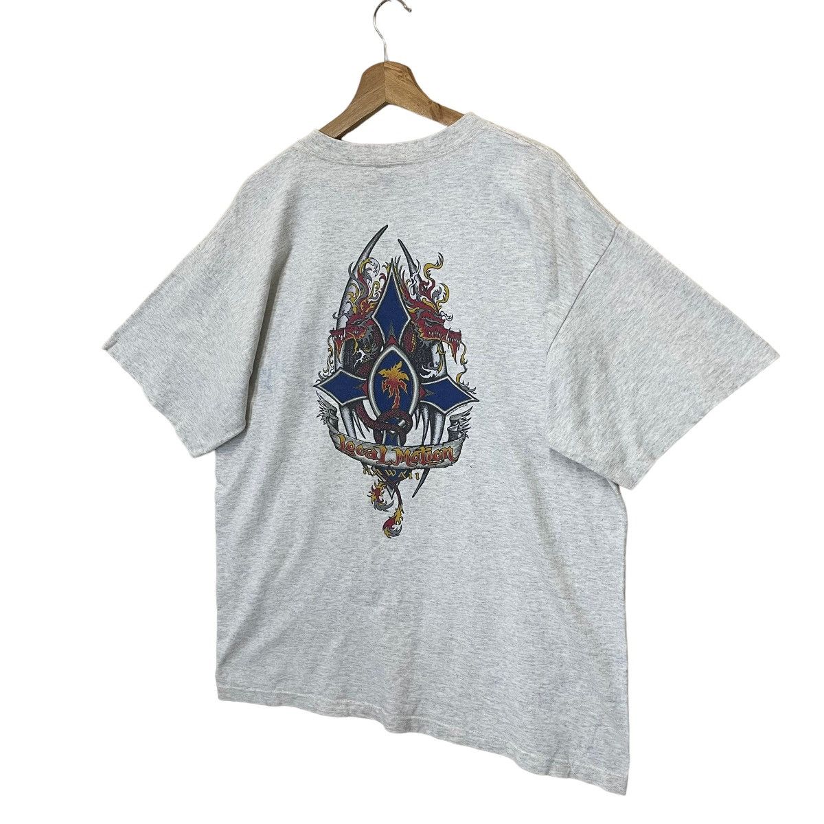 Billabong Vintage 90s Local Motion Big Logo T-Shirt Size US L / EU 52-54 / 3 - 3 Thumbnail