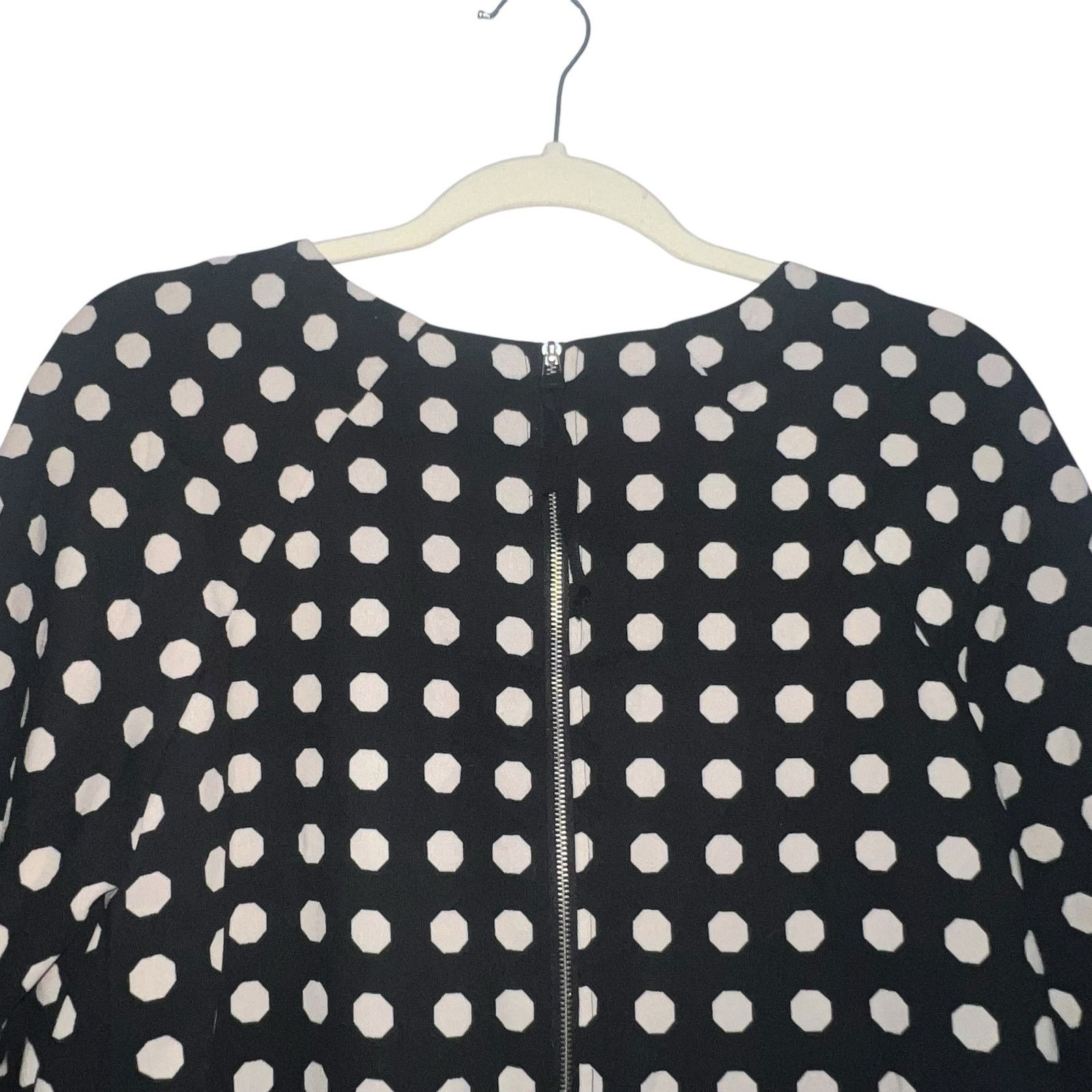 Anthropologie Anthropologie Lili Wang Polka Dot Sheath Dress XS Size XS / US 0-2 / IT 36-38 - 9 Thumbnail