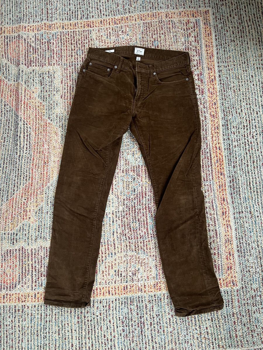 J.Crew J.Crew Brown Corduroys Size US 31 - 1 Thumbnail