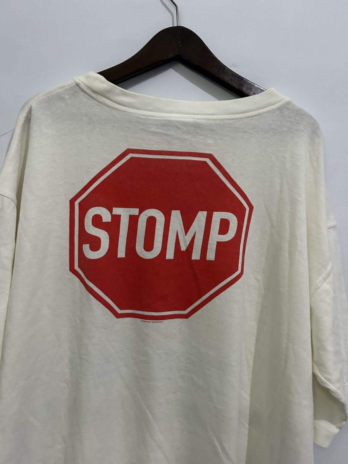Band Tees Rare Vintage 1995 Anthrax Stomp45 Tshirt Size US XXL / EU 58 / 5 - 5 Thumbnail