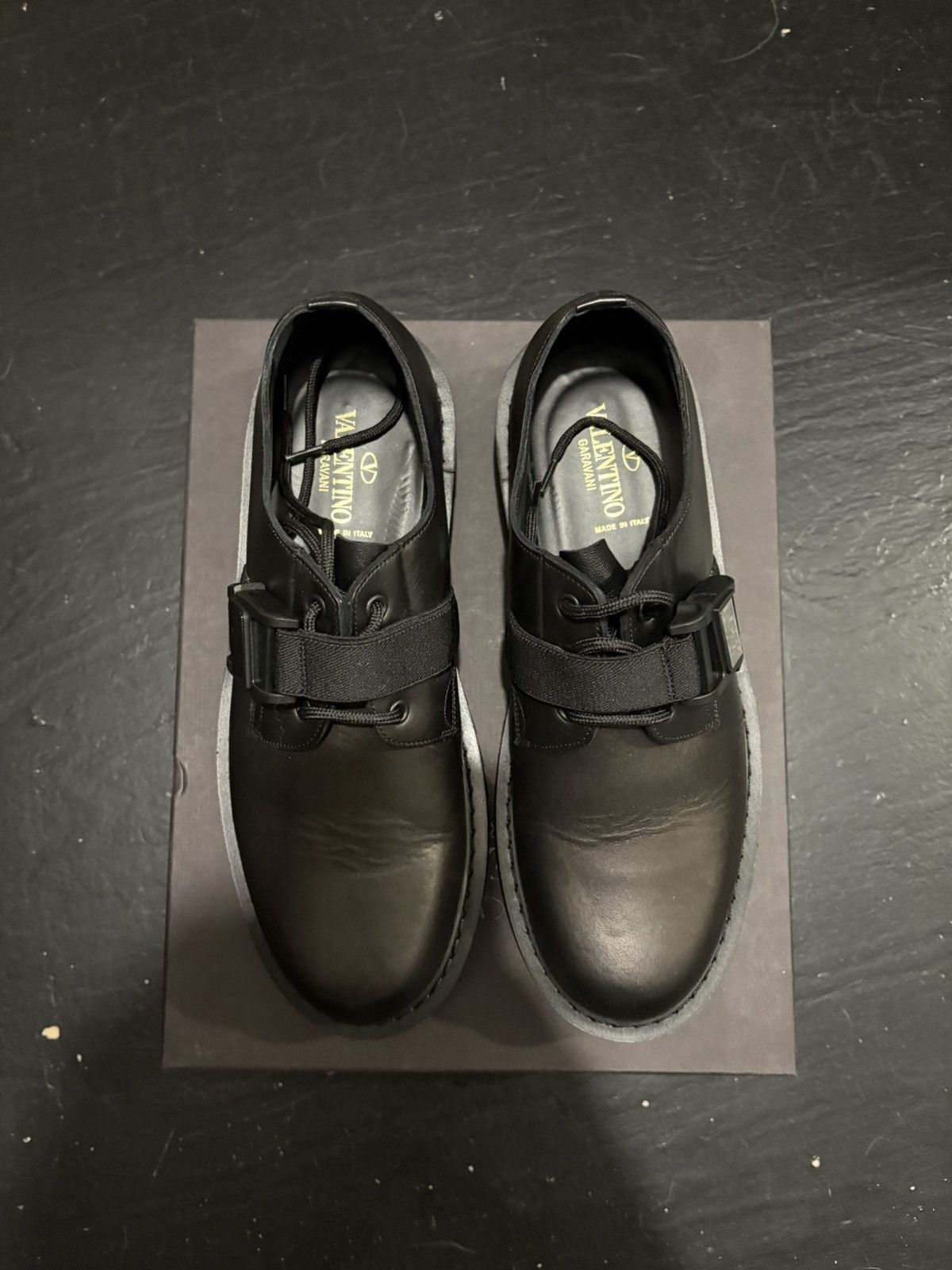 Valentino Valentino VLTN Derby w/ Strap - buckle Size US 10 / EU 43 - 5 Thumbnail
