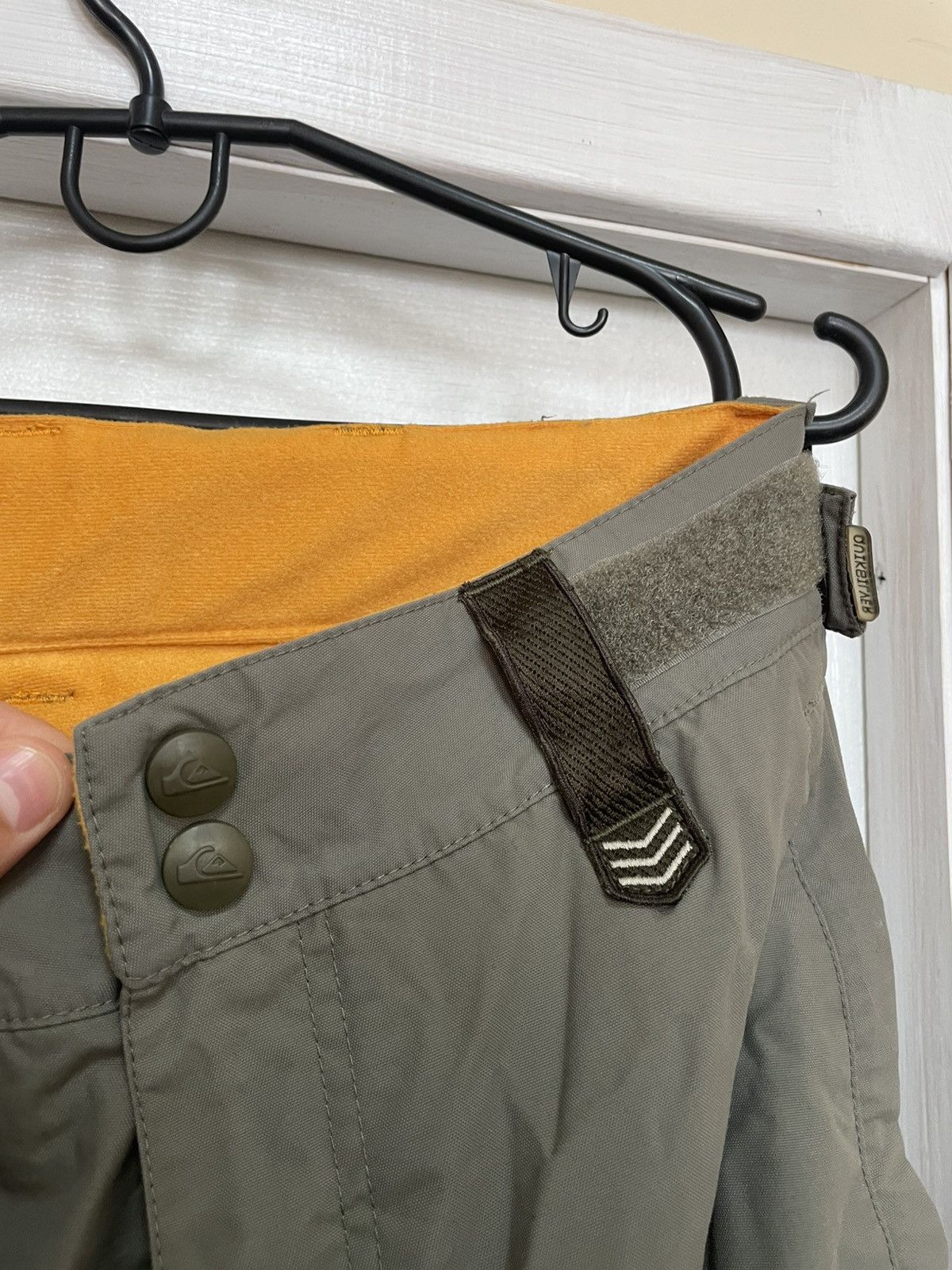 Goretex × Quiksilver Vintage Quiksilver Ski Pants military khaki army X wrpnt Size US 34 / EU 50 - 6 Thumbnail