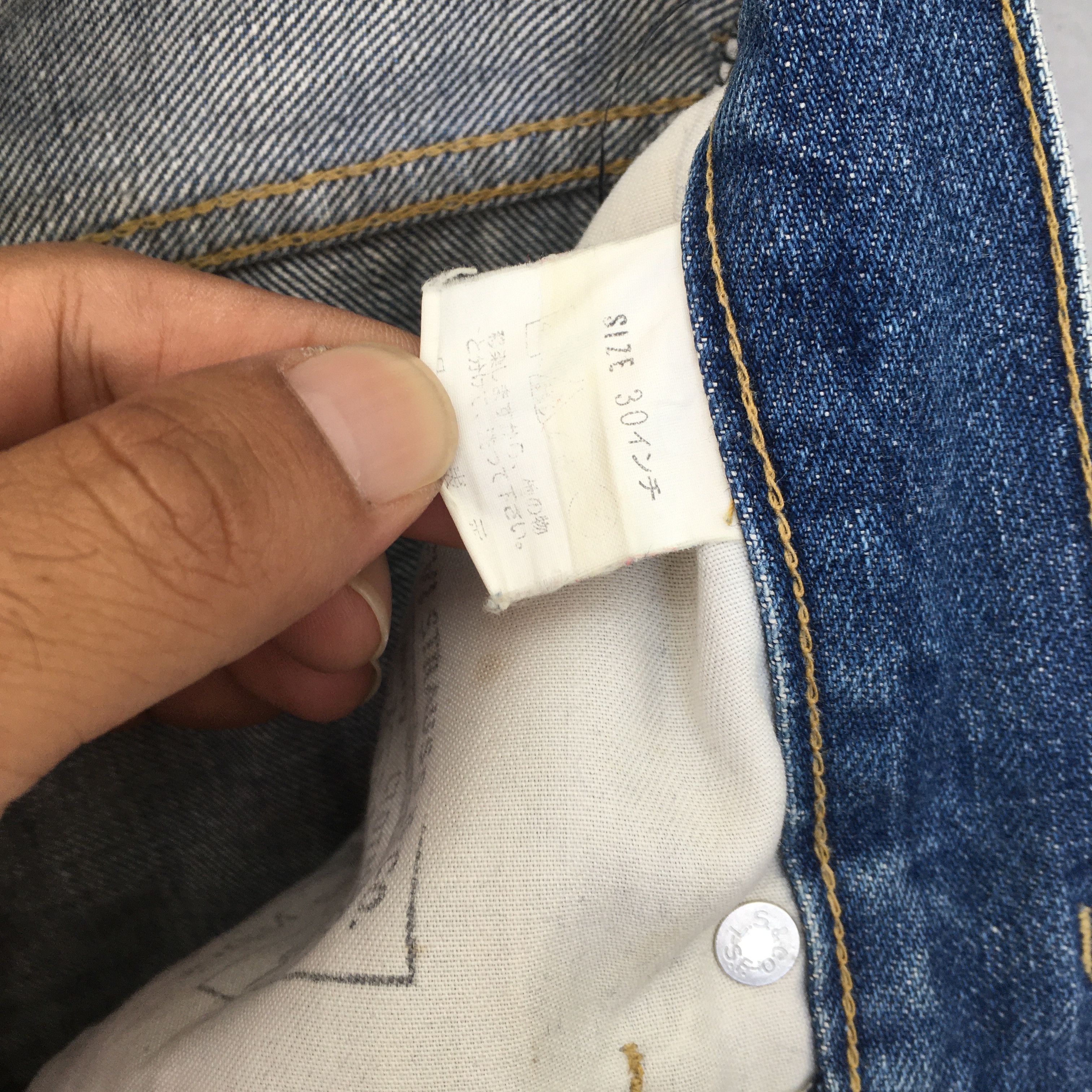 Levi's Size 29x32.5 90s Levis 503BXX LVC Big E Redline Denim S1706 Size US 29 - 13 Thumbnail