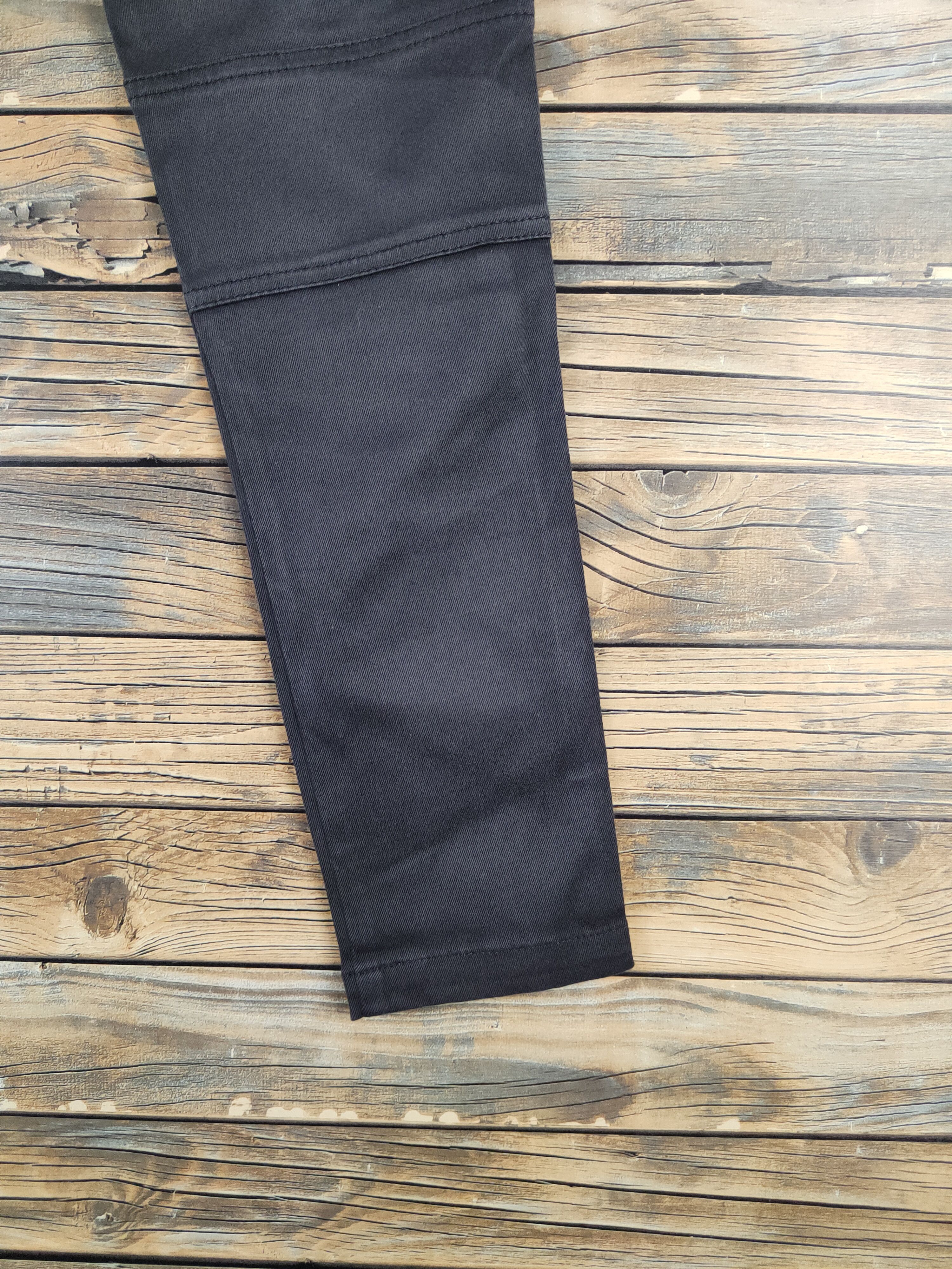 Japanese Brand DL Des Pres Black Multipocket Cargo Pants #2421 Size 26" / US 2 / IT 38 - 11 Thumbnail