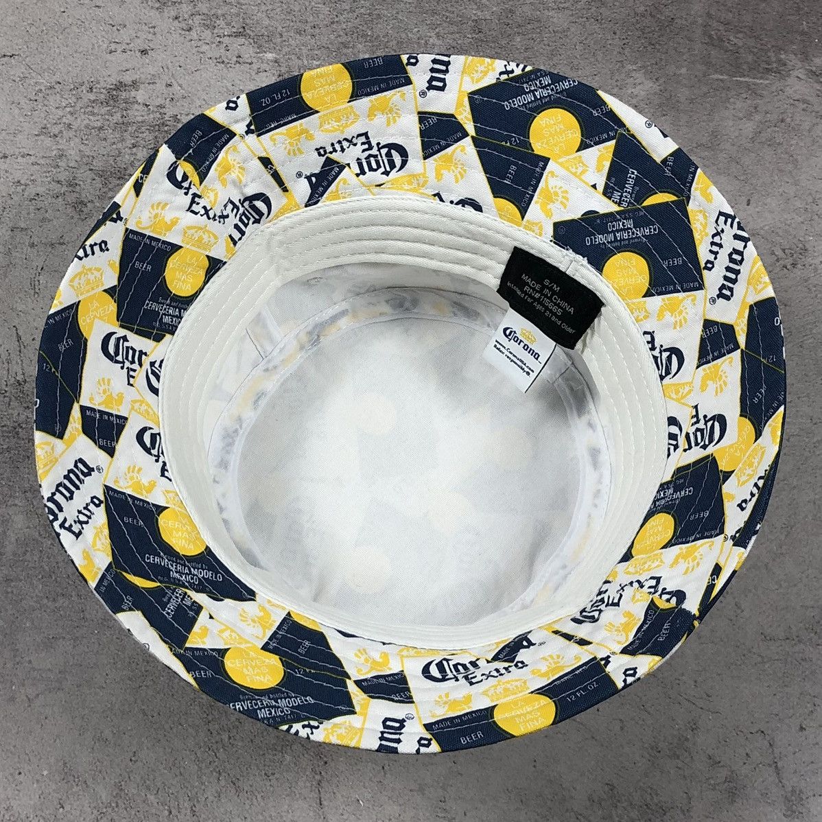 Vintage Y2K Corona Extra Beer AOP All Over Print Summer Bucket Hat Size ONE SIZE - 5 Thumbnail