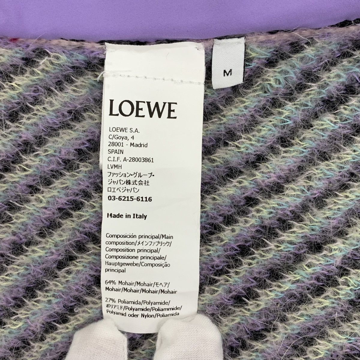 Loewe Loewe Back Hollow-out Sleeveless Mohair Knit Dress K26WX Size M / US 6-8 / IT 42-44 - 6 Thumbnail