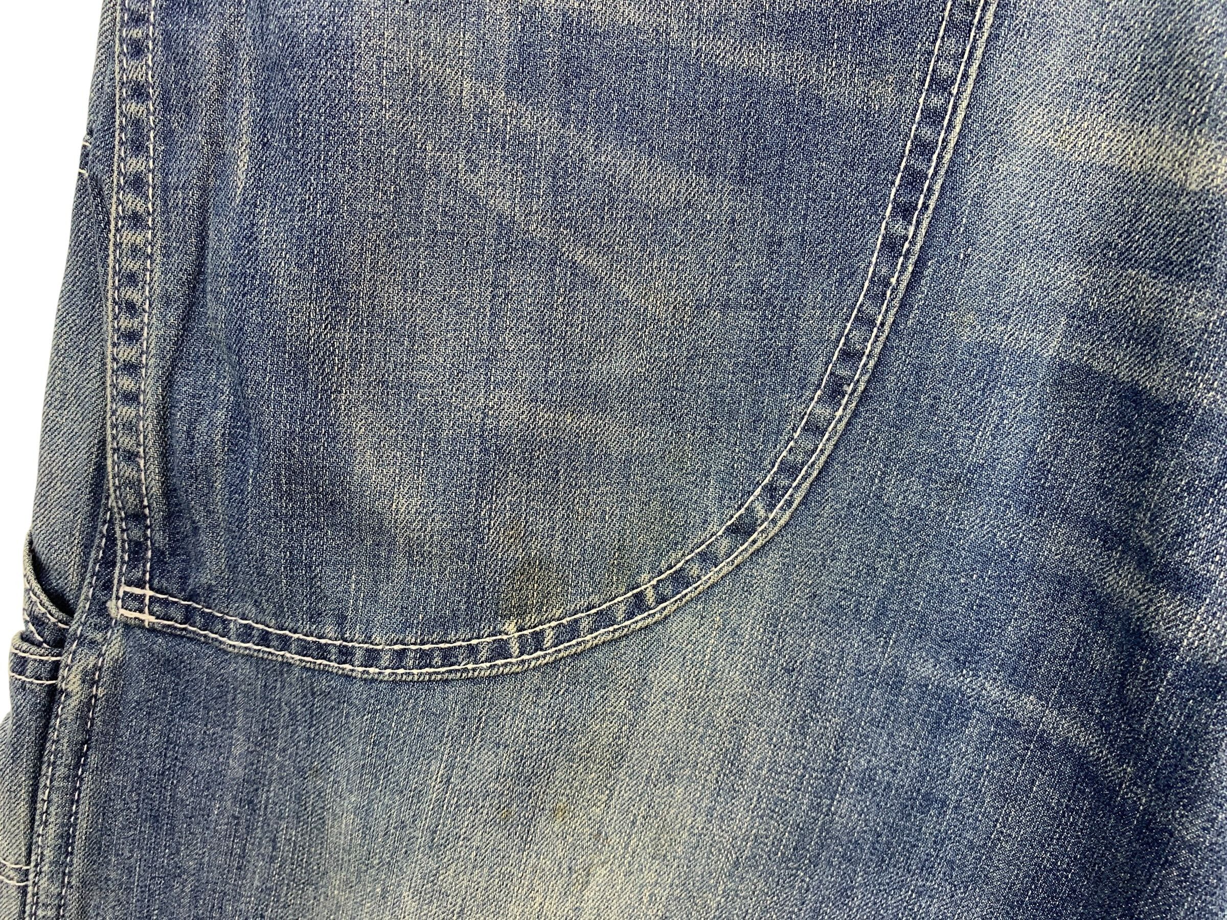 Japanese Brand Ranch Carpenter Workwear Dungarees Japanese Jeans Size 32 Size US 32 / EU 48 - 10 Thumbnail
