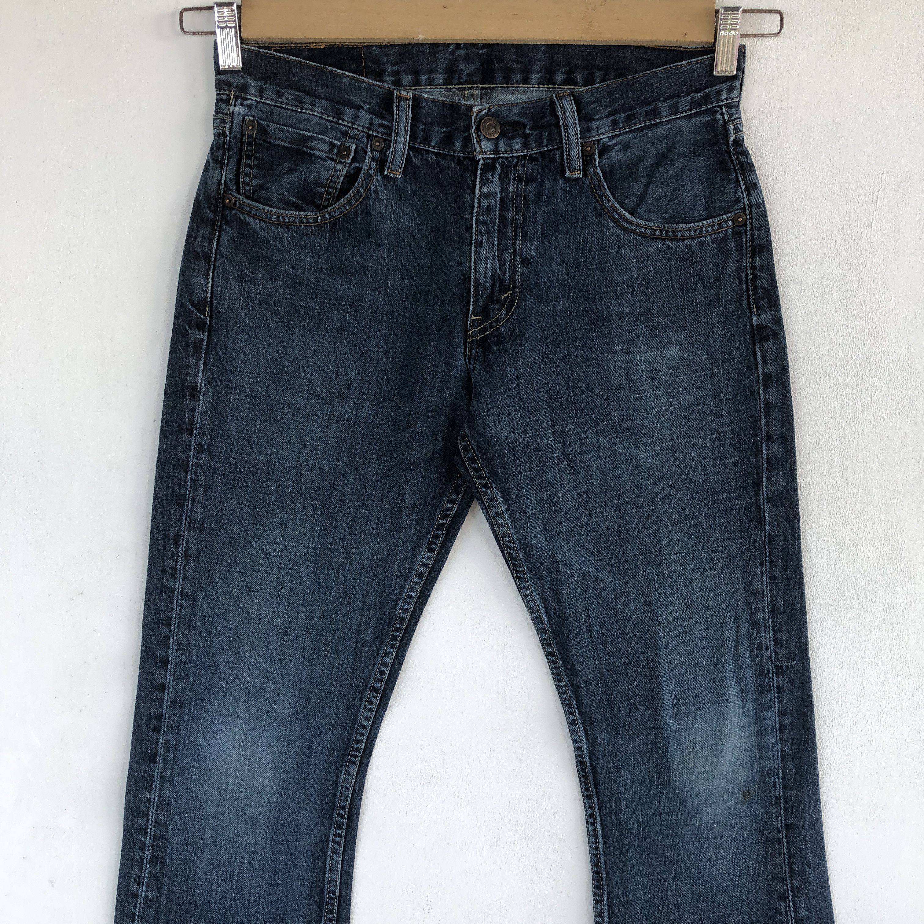 Levi's Vintage Levis Flare Jeans Levi's 517 Boot Cut Denim Wide Leg Size 28" / US 6 / IT 42 - 4 Thumbnail