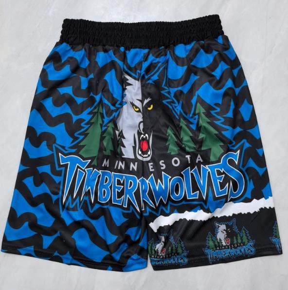 NBA XL Timberwolves Short NBA Pocket Short Size US 36 / EU 52 - 1 Thumbnail