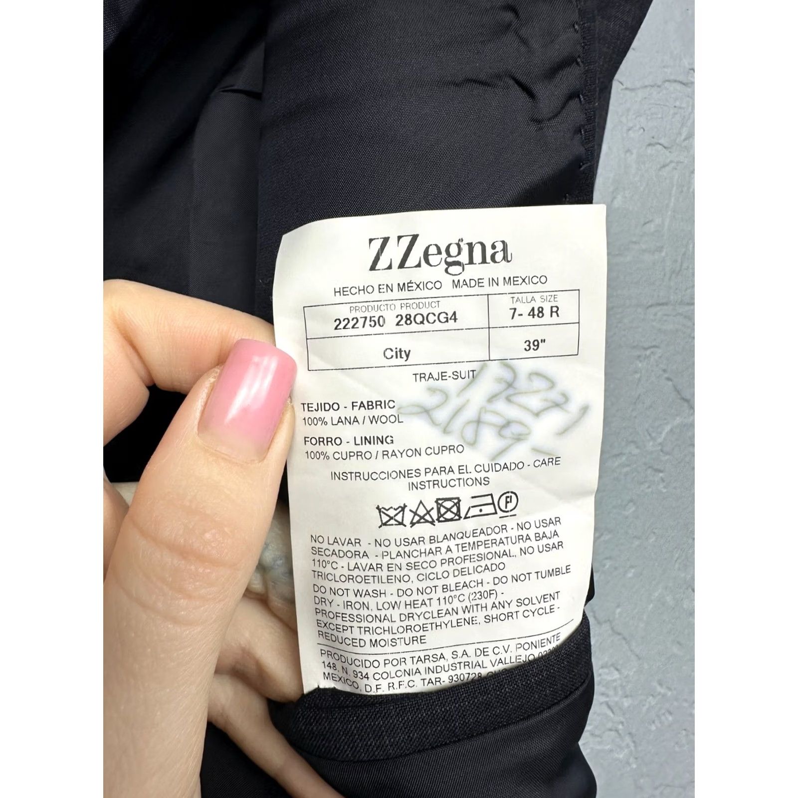 Ermenegildo Zegna Z Zegna Blazer Mens Wool 2 Buttons Jacket Size 48R M Multicolor Wool Blazer 2-Button Mens 48R M - No N/A Size 40R - 4 Thumbnail
