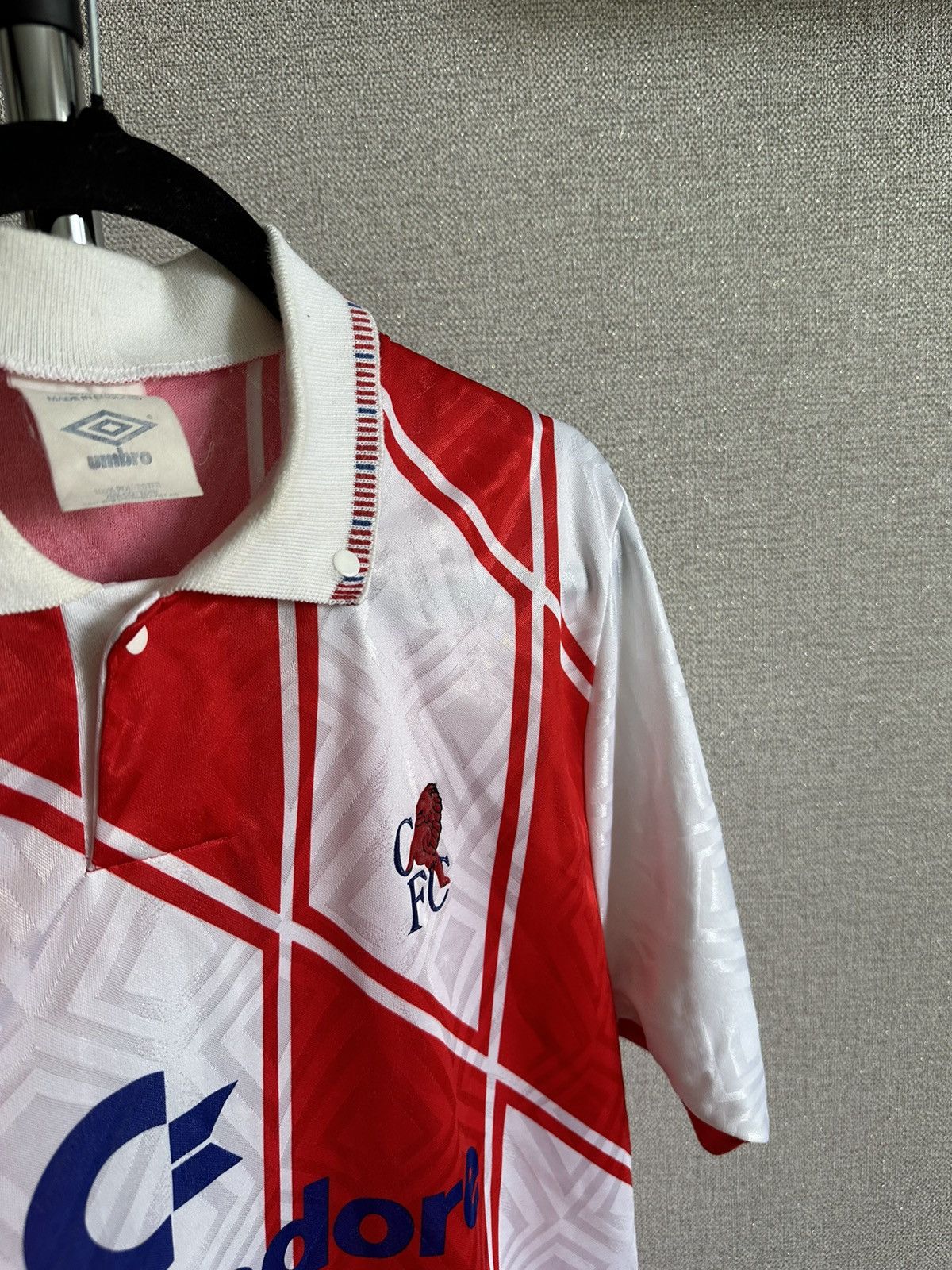 1990/92 Umbro Chelsea FC Away Soccer Shirt - www.aguapanelastudio.com