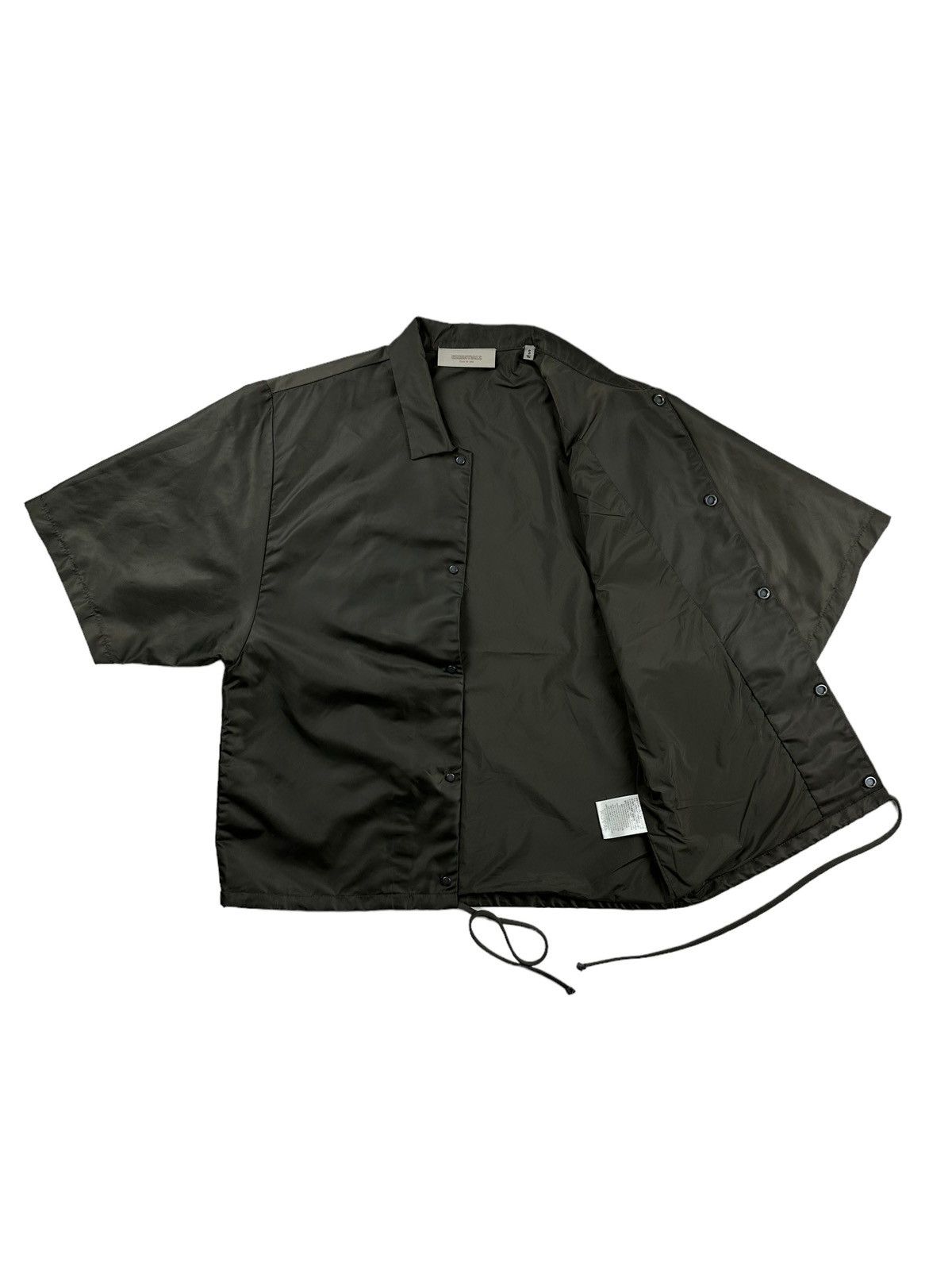 Designer × Essentials × Fear of God FEAR OF GOD ESSENTIALS SS NYLON SHIRT WOOD FW 22 Size US S / EU 44-46 / 1 - 6 Thumbnail