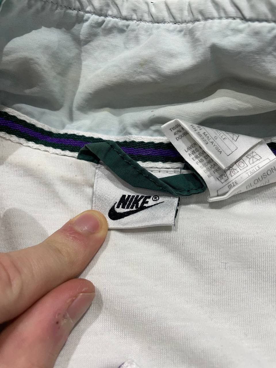Nike Vintage Nike Supreme Court 90s Jacket Nylon Tennis Size US L / EU 52-54 / 3 - 18 Thumbnail