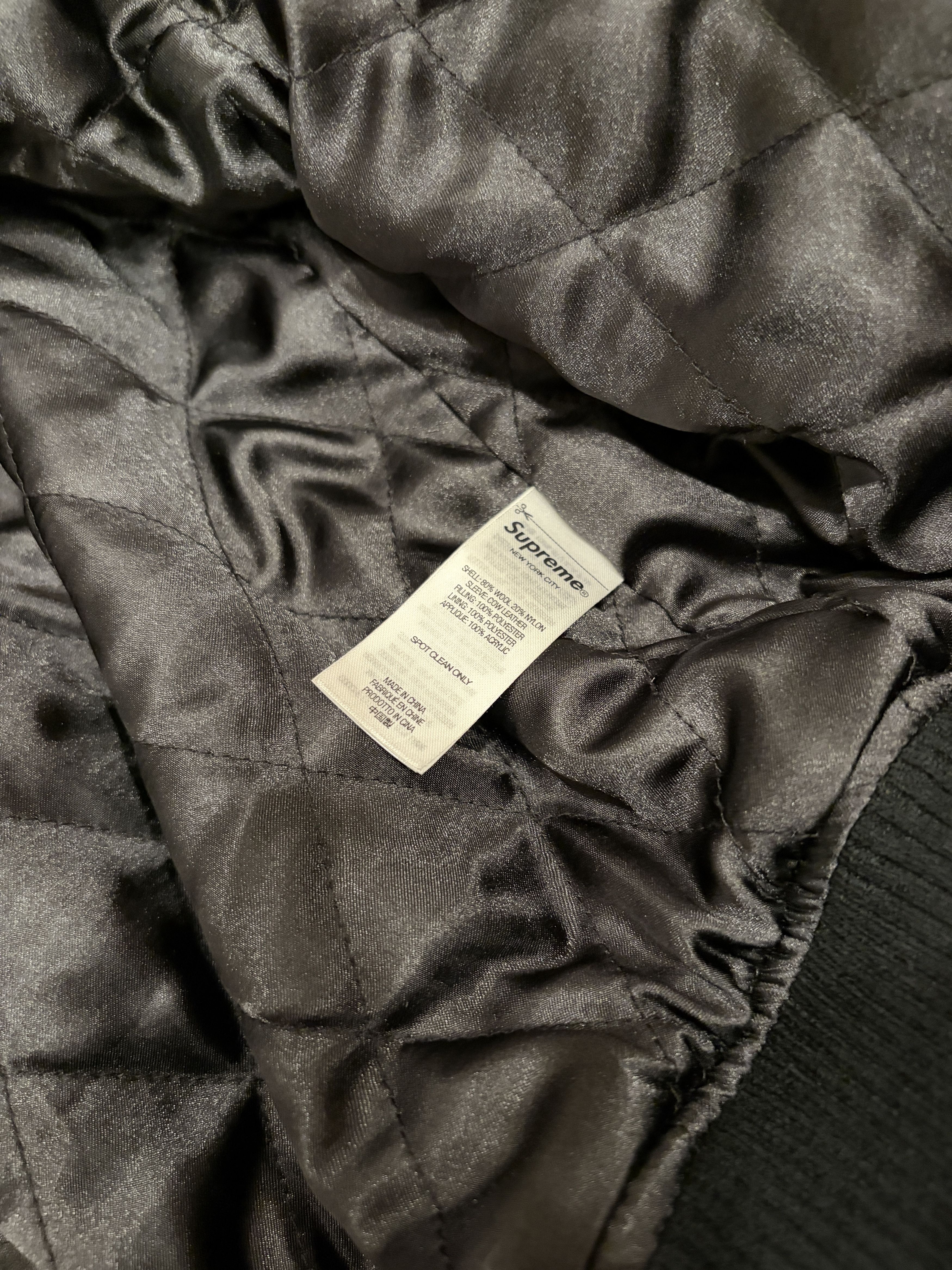 Supreme Supreme Wave Varsity Jacket Size US L / EU 52-54 / 3 - 3 Thumbnail