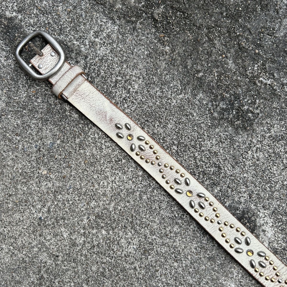 Vintage Vintage studded leather belt (Kapital Style) Size ONE SIZE - 10 Thumbnail