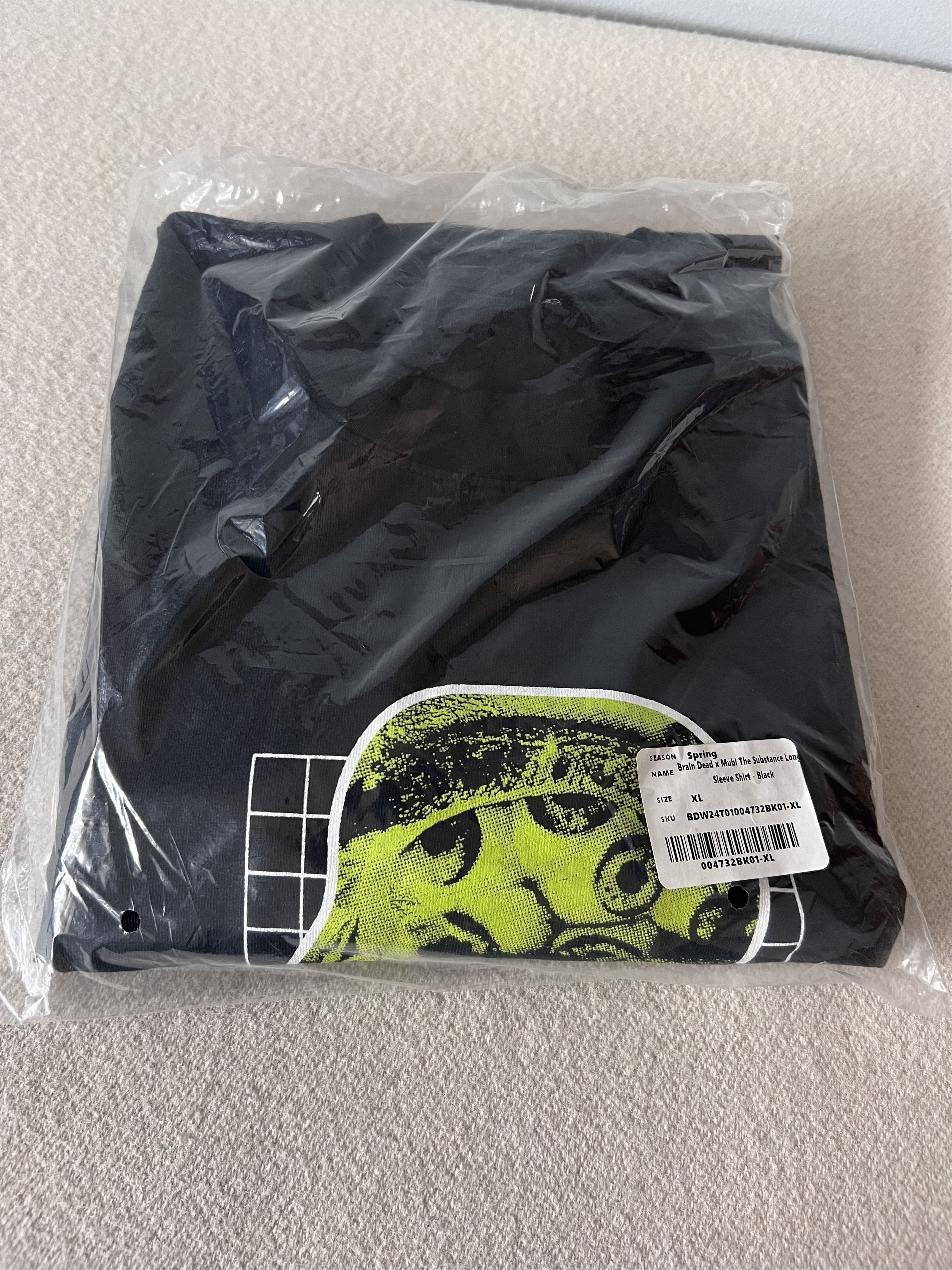 Brain Dead Brain Dead x Mubi The Substance Long Sleeve in Black Size US XL / EU 56 / 4 - 3 Thumbnail