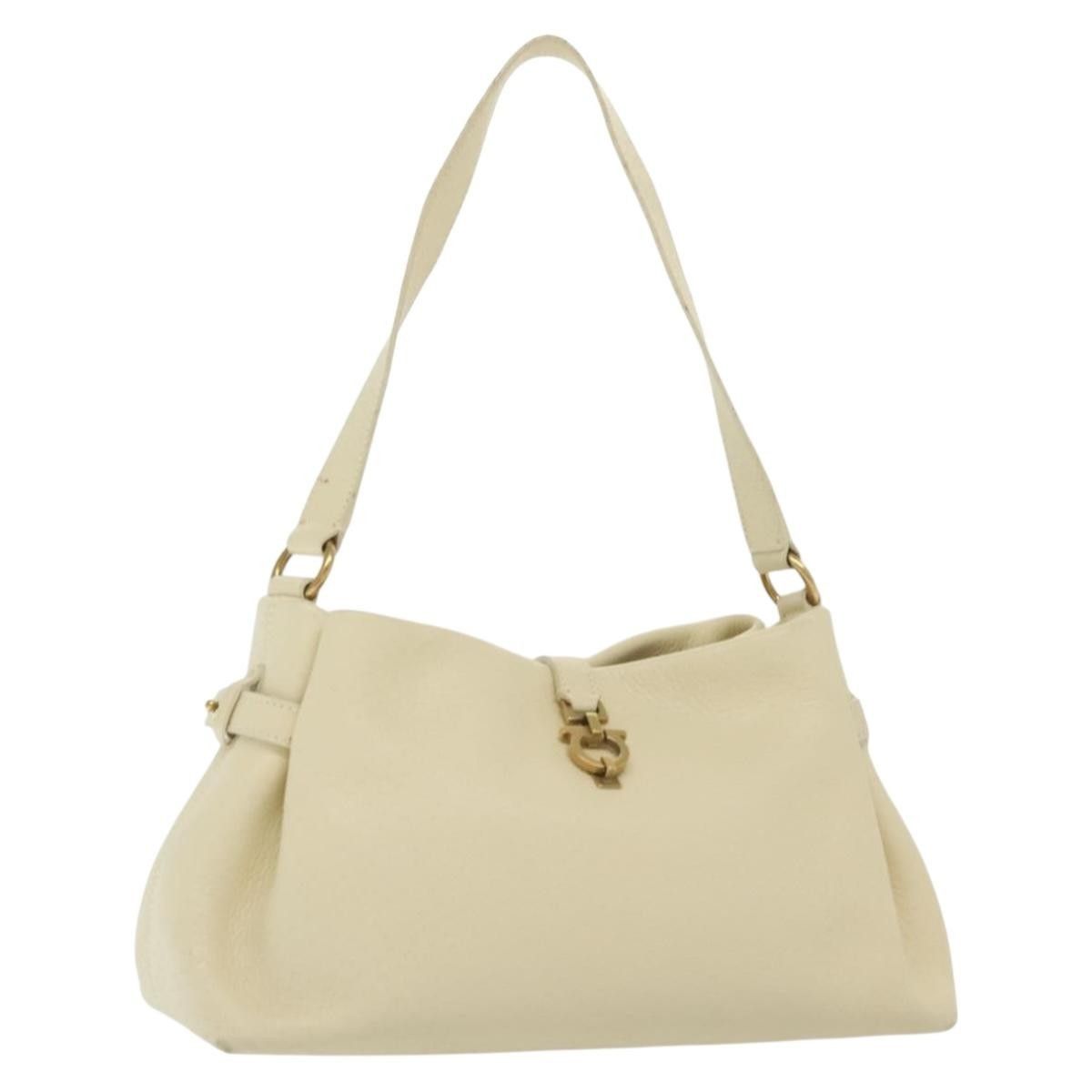 Salvatore Ferragamo Salvatore Ferragamo Gancini Shoulder Bag Leather Size ONE SIZE - 1 Thumbnail