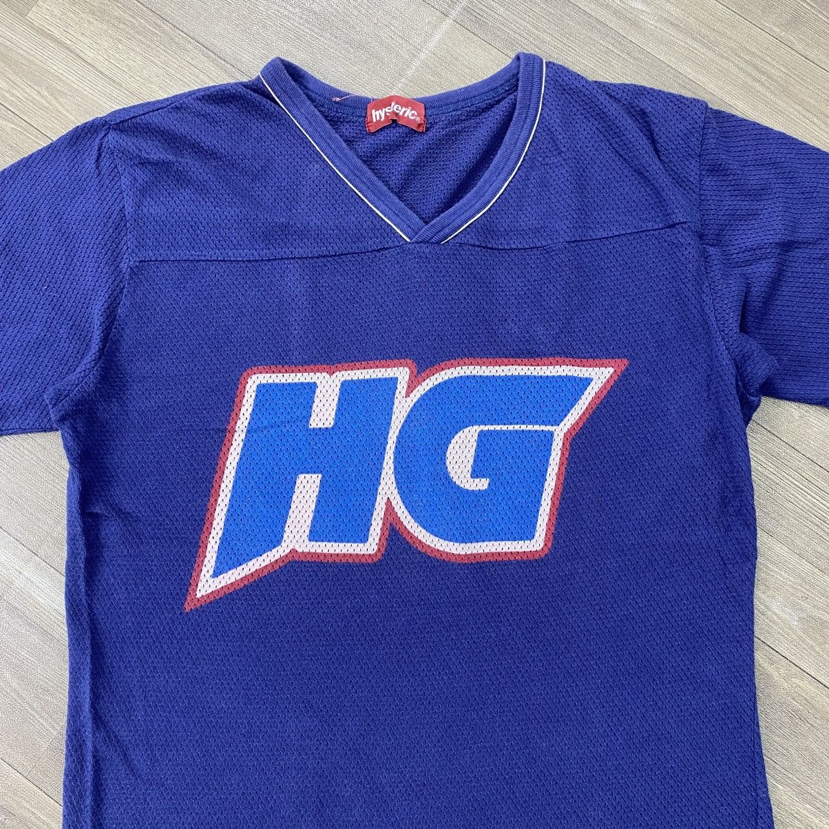 Hysteric Glamour Vintage Hysteric Glamour Japan Blue Mesh Jersey Size US M / EU 48-50 / 2 - 3 Thumbnail