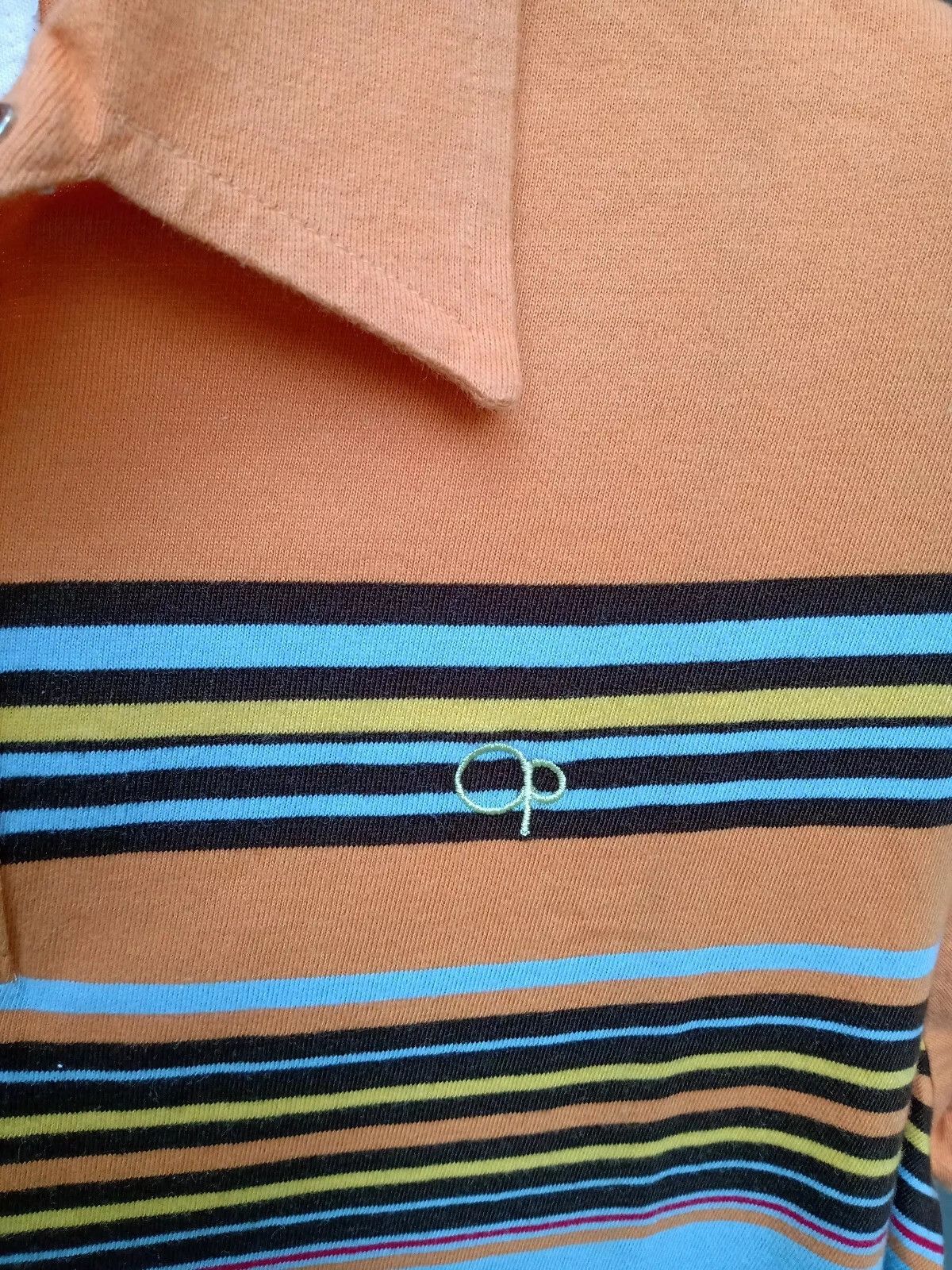 Ocean Pacific Ocean Pacific Polo Shirt Stripes , Vintage Retro , Size CH Size US S / EU 44-46 / 1 - 2 Thumbnail