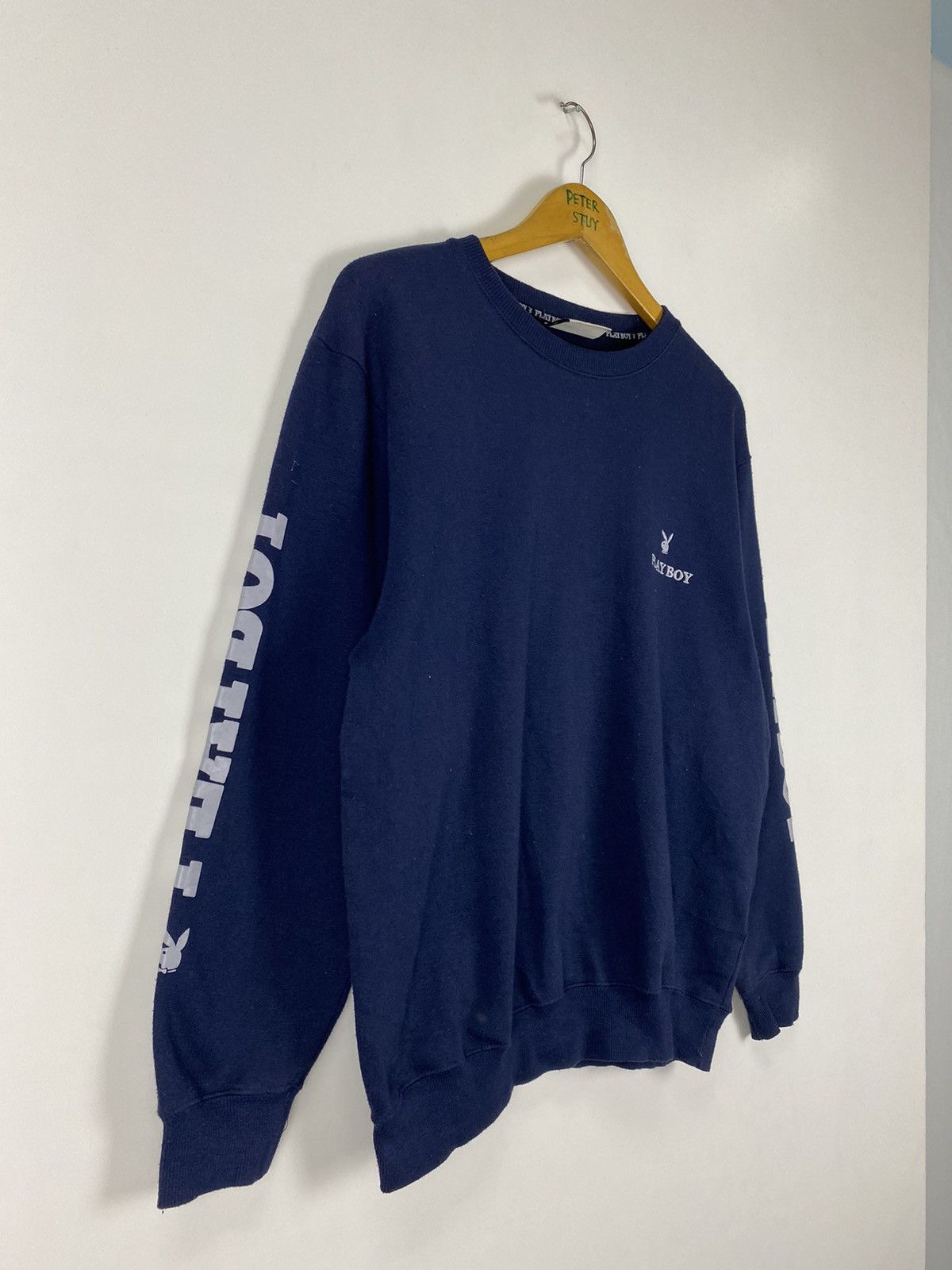 Playboy × Vintage Vintage Playboy big logo sweatshirt Size US M / EU 48-50 / 2 - 5 Thumbnail