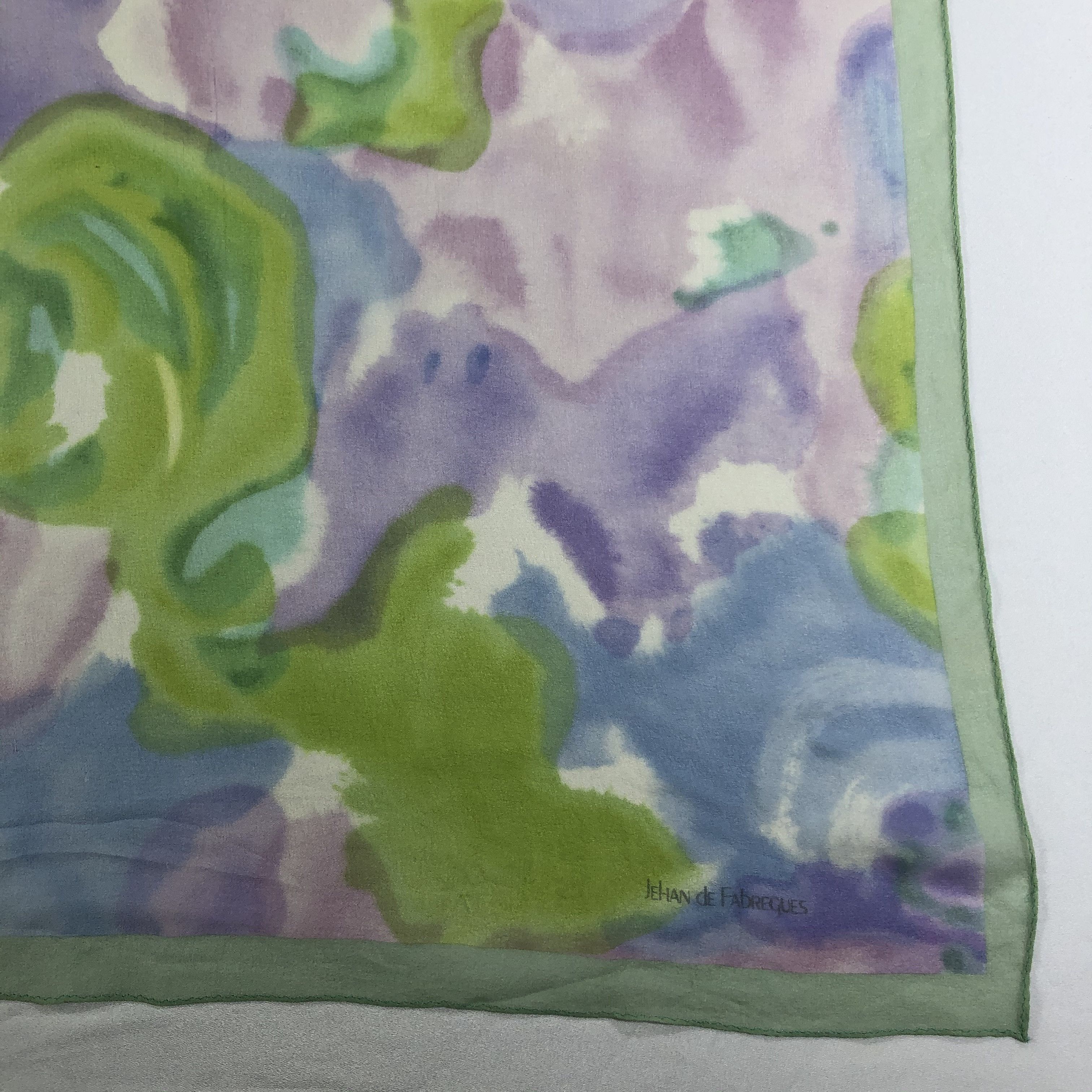 Vintage Vintage Silk Scarf Size ONE SIZE - 3 Thumbnail