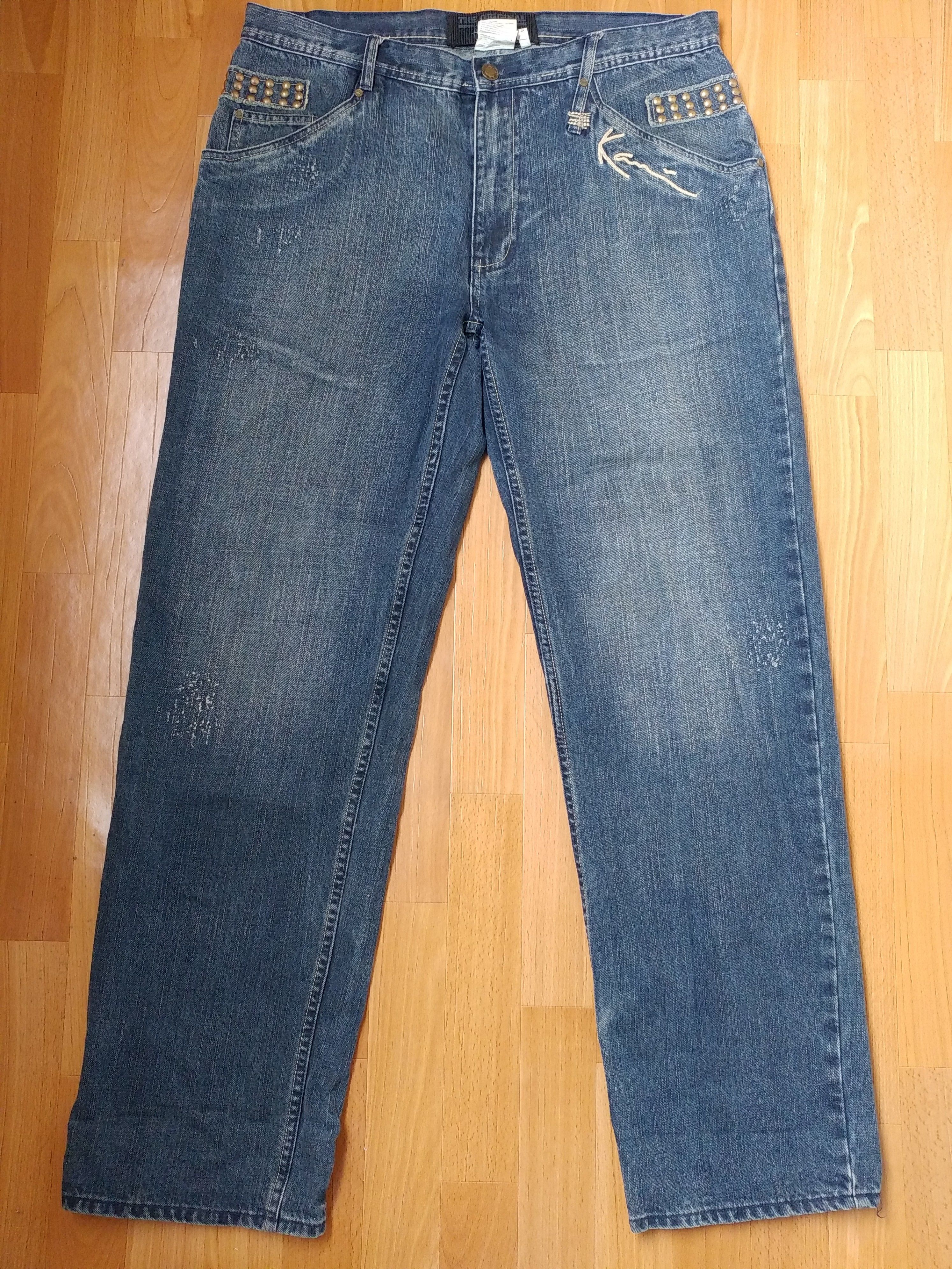 Karl Kani KARL KANI jeans, baggy, vintage Kani jeans, 90s hip hop W 36 Size US 36 / EU 52 - 2 Thumbnail