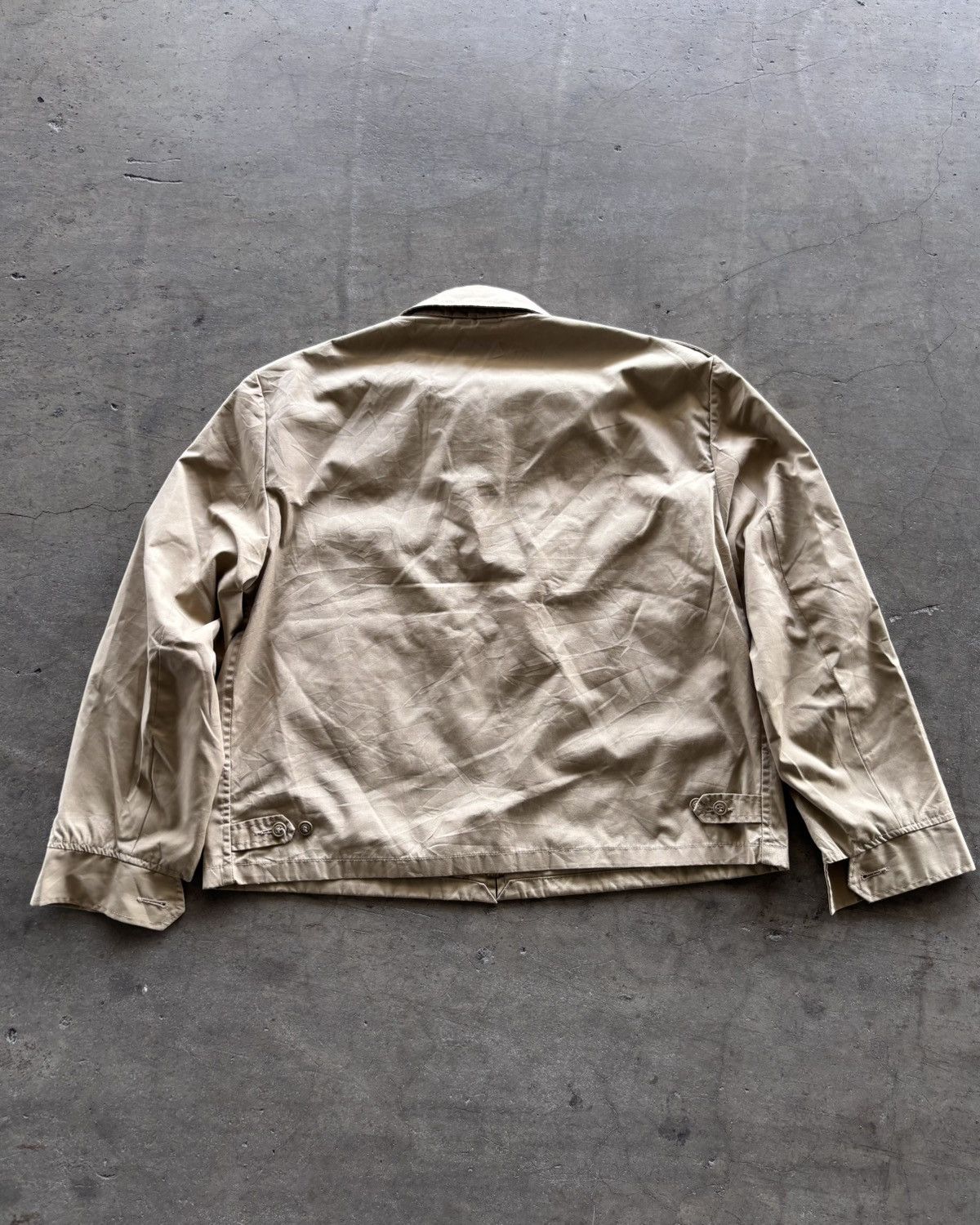 Vintage 70s Geighton Beige Work Jacket Size US L / EU 52-54 / 3 - 7 Thumbnail
