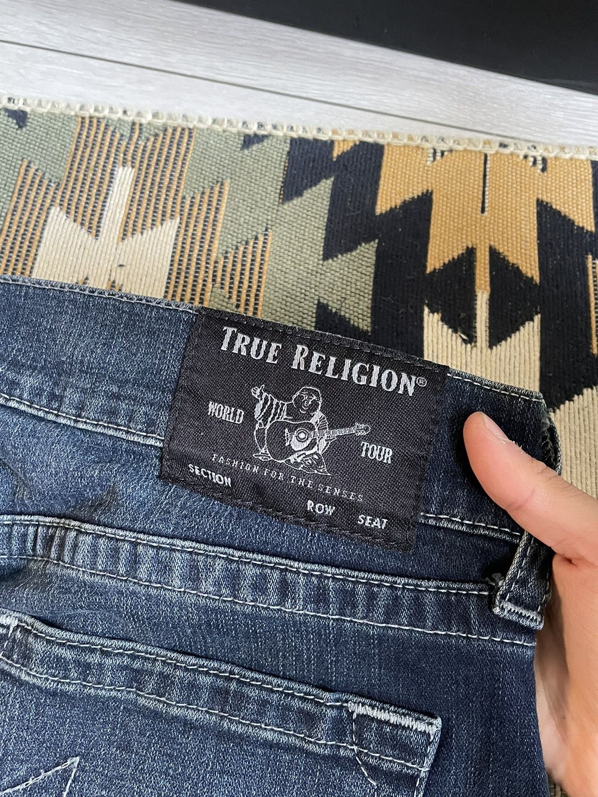 Jean × True Religion True Religion Rocco Y2K Denim Jeans Size US 34 / EU 50 - 7 Thumbnail